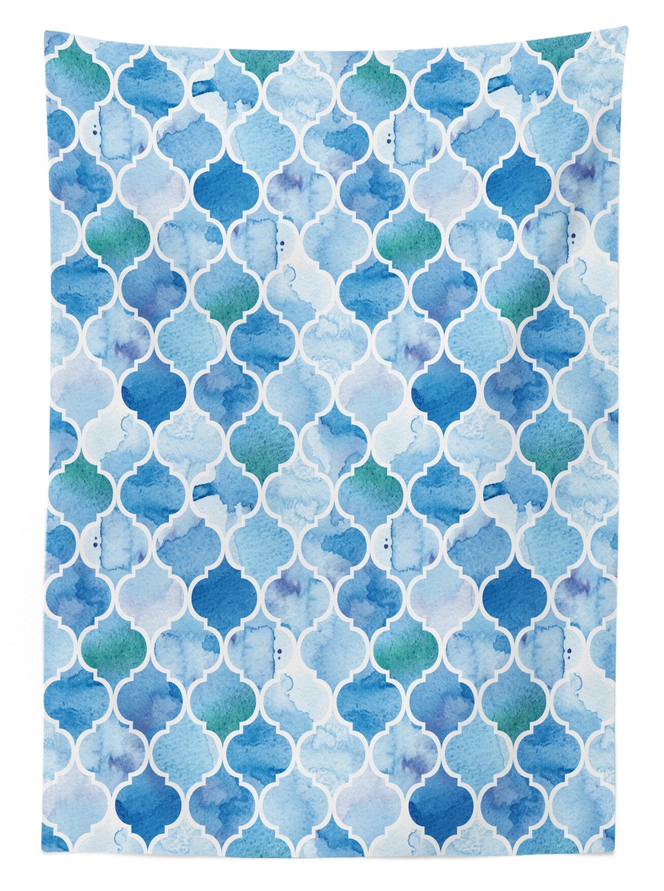 Tischdecke geeignet Farbfest Für Abakuhaus Mosaik-Muster marokkanisch Farben, Klare Außen Waschbar den Bereich