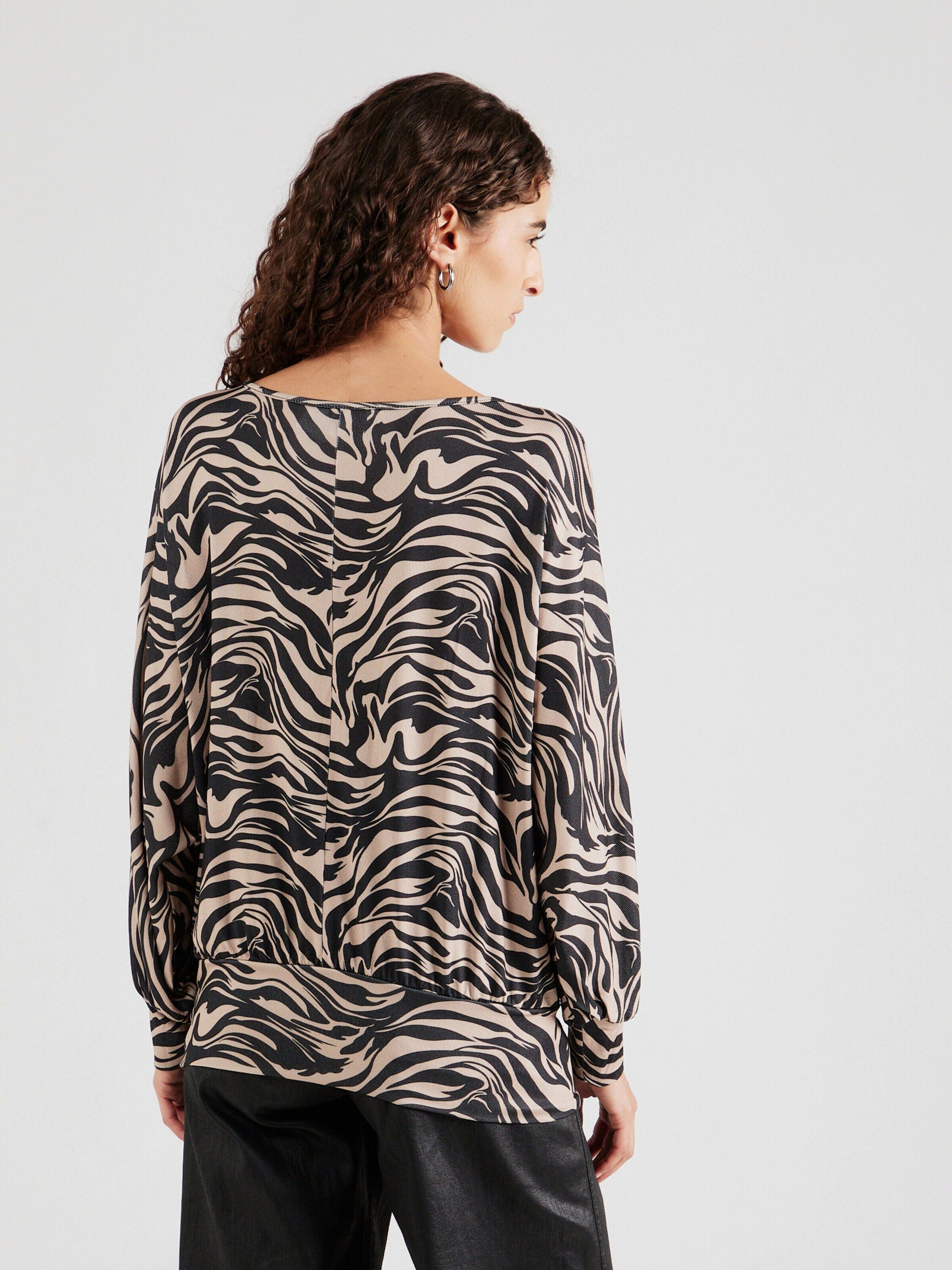 ZABAIONE Langarmshirt Mi44a (1-tlg) Drapiert/gerafft