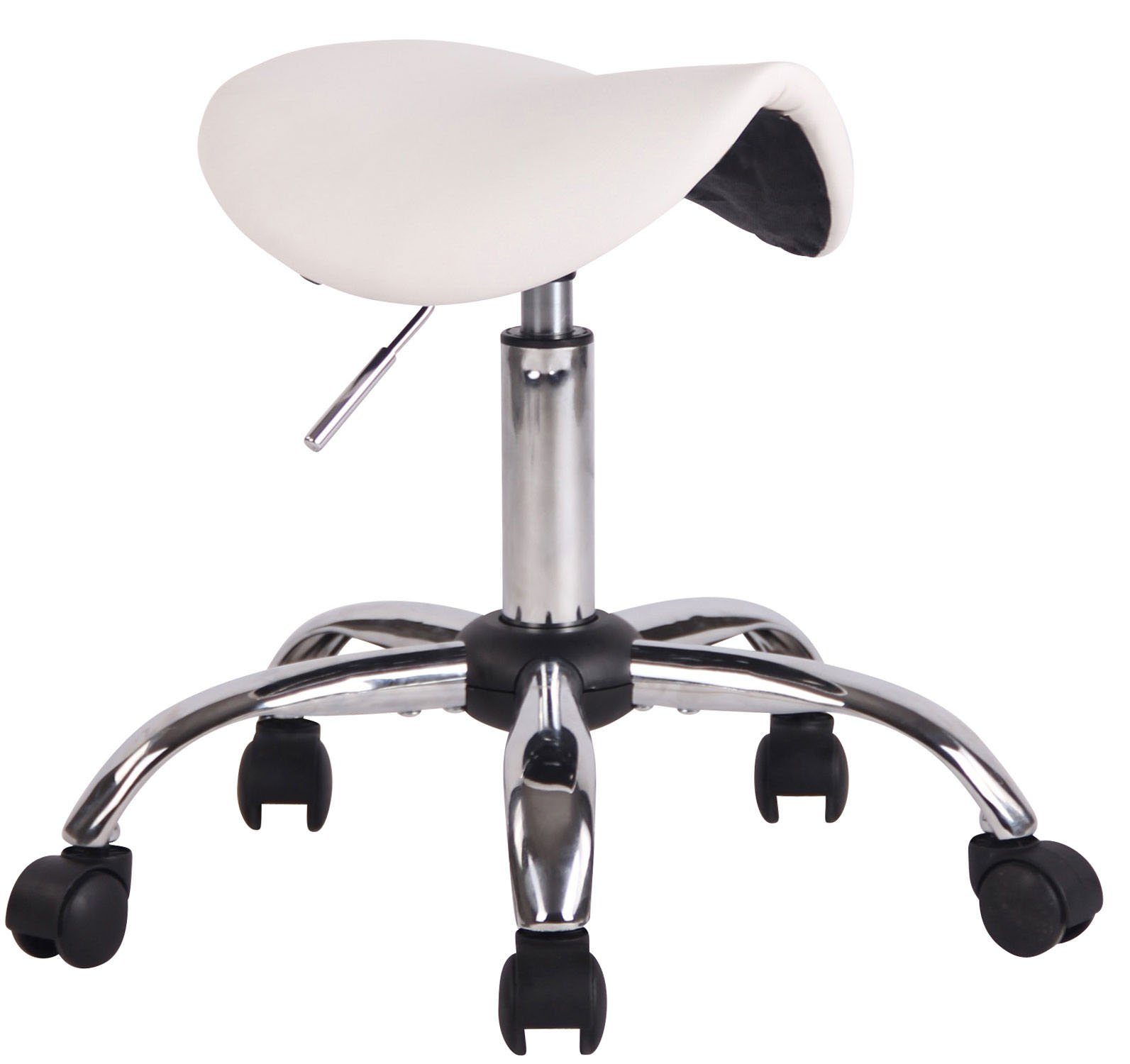 CLP Drehhocker Augsburg Kunstleder, drehbar und höhenverstellbar.