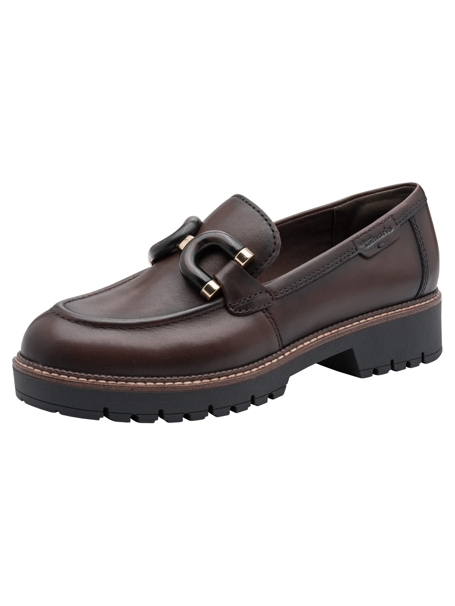 Tamaris TOUCH-IT aus Leder kein Absatz 1-24740-47 Slipper TOUCH-IT