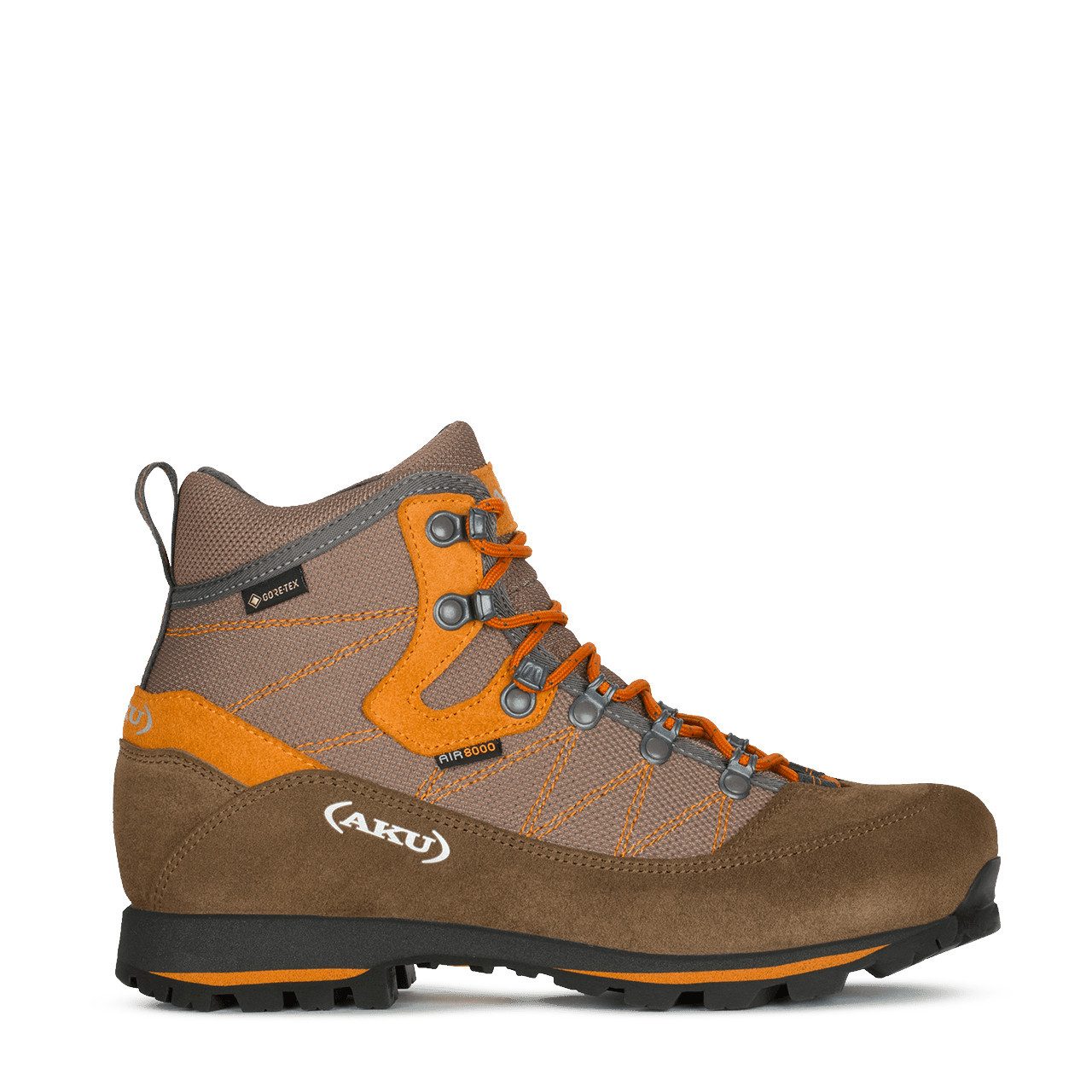AKU Trekker Lite III GTX (Tagestouren, wasserdicht) braun/orange Damen Wanderschuh
