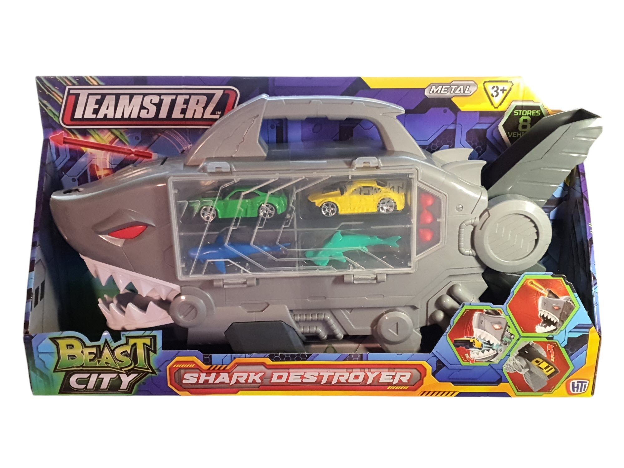 ZD Trading Spielzeug-Auto Spielzeug-Auto Robo Shark Destroyer