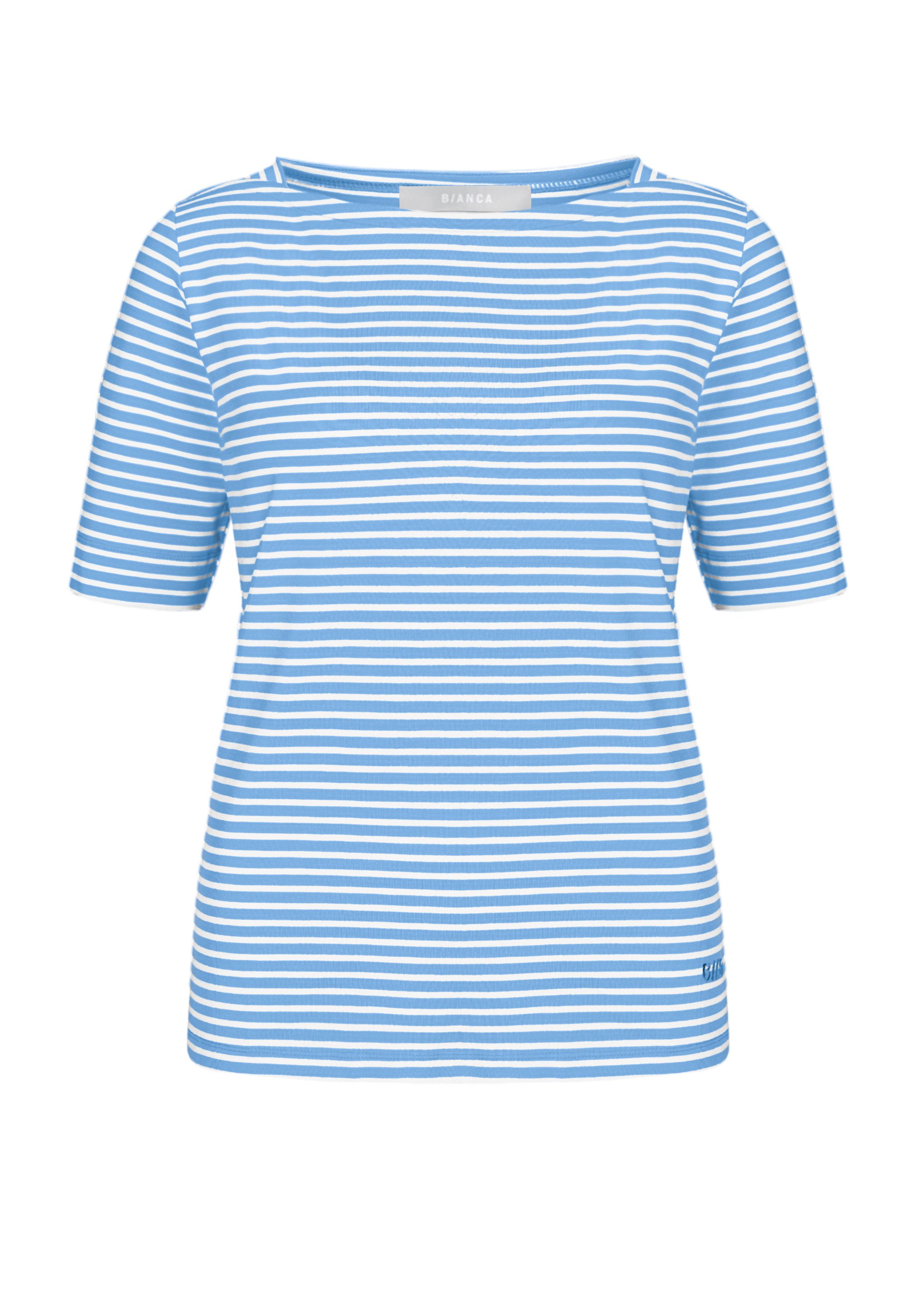 bianca Kurzarmshirt LOTTI im Streifen-Look und angesagten Trendfarben günstig online kaufen