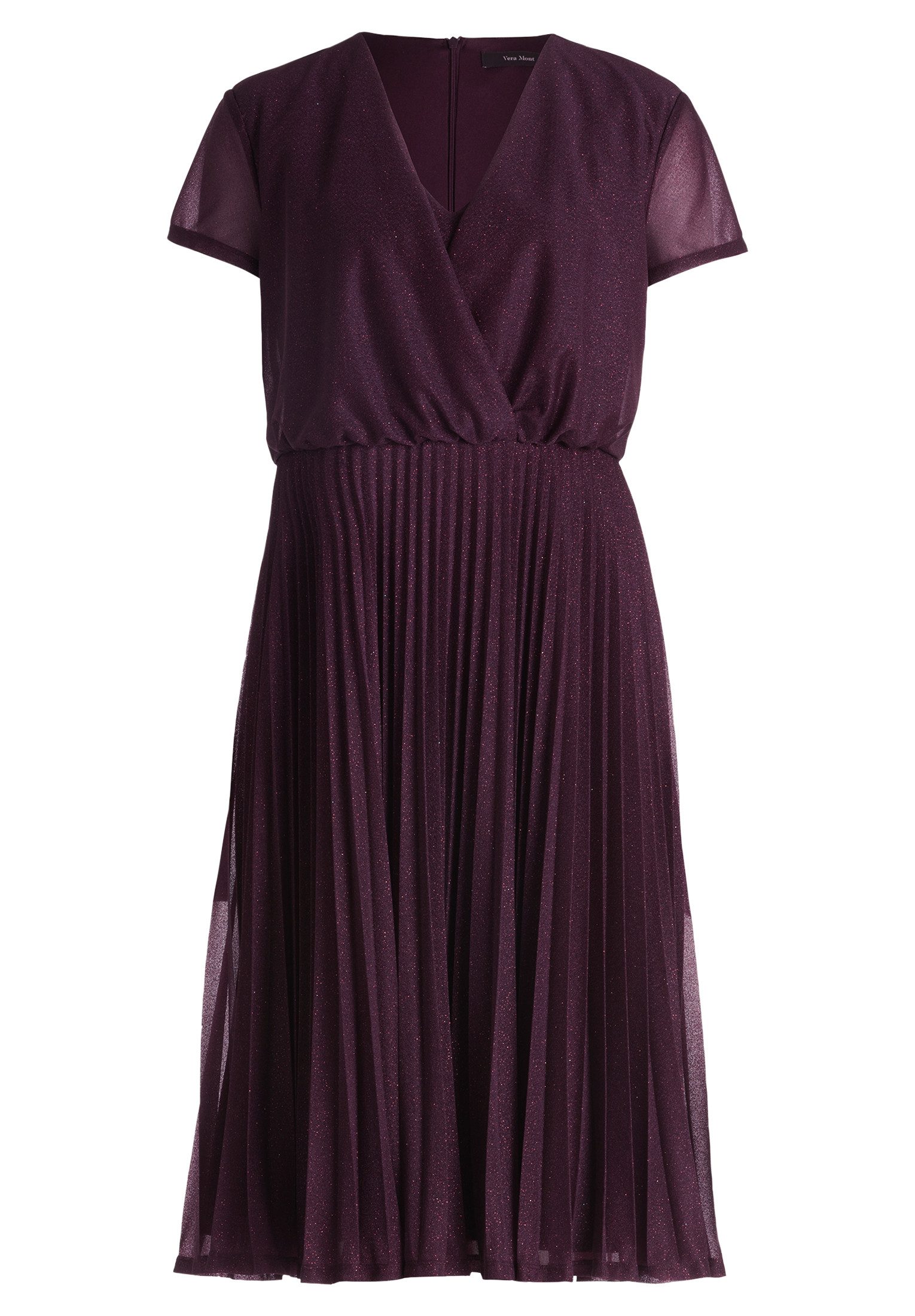 Vera Mont Cocktailkleid Damen Cocktailkleid mit Plissee günstig online kaufen