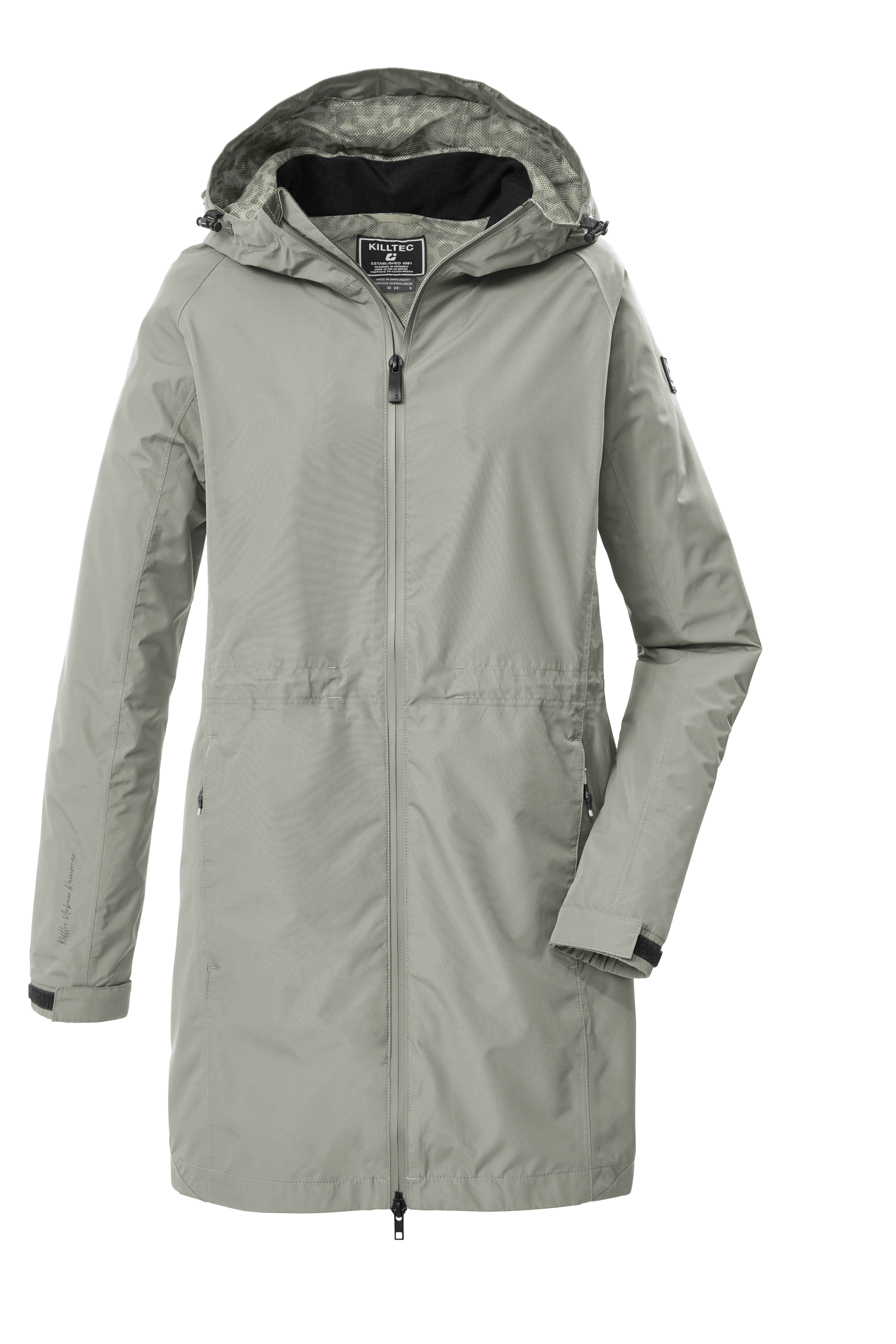 Killtec Funktionsparka KOS 35 WMN PRK mit verstellbarer Kapuze, wasserdicht, winddicht, atmungsaktiv