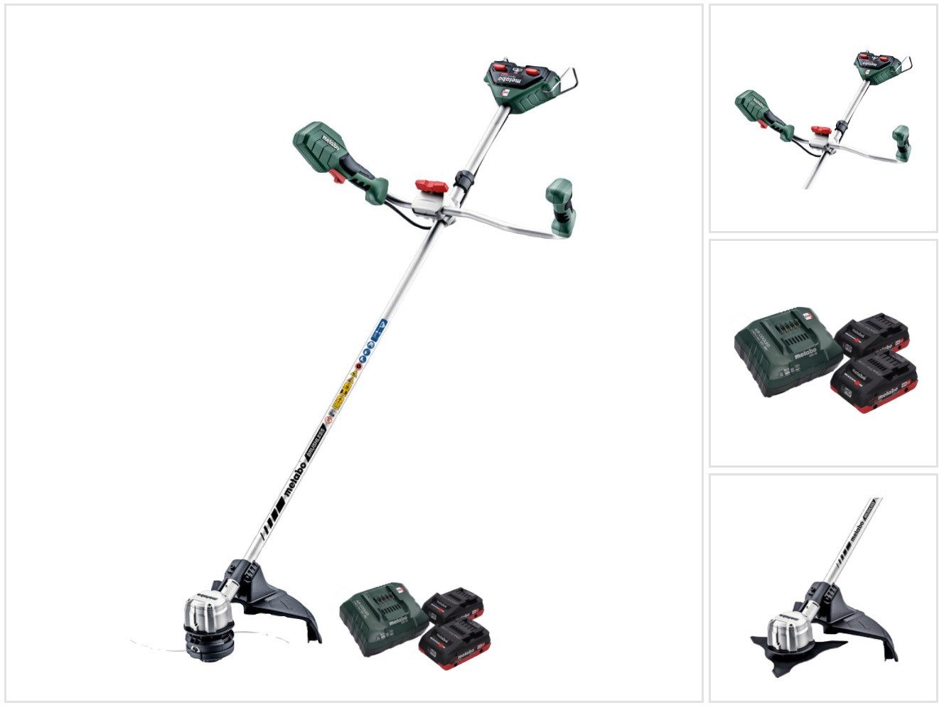 metabo Benzin-Motorsense FSB 36-18 LTX BL 40 Akku Freischneider 36 V (2x 18 V) Zweihandgriff