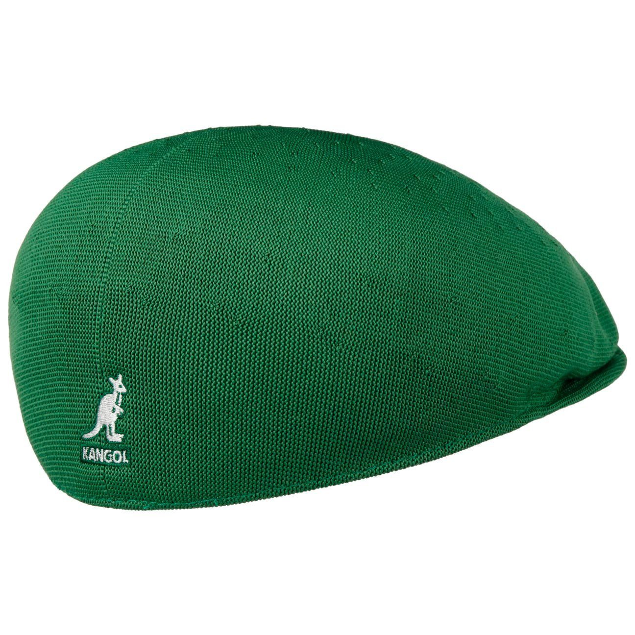 grün (1-St) Kangol mit Schirmmütze Schirm Flat Cap
