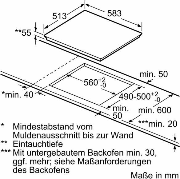 SIEMENS Induktions-Kochfeld von SCHOTT CERAN® EH645BEB1E, Timer mit