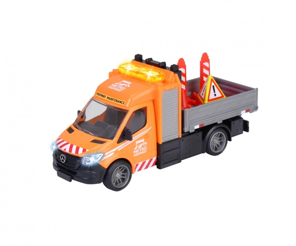 majORETTE Игрушки-Auto Majorette Mercedes-Benz Sprinter Platform