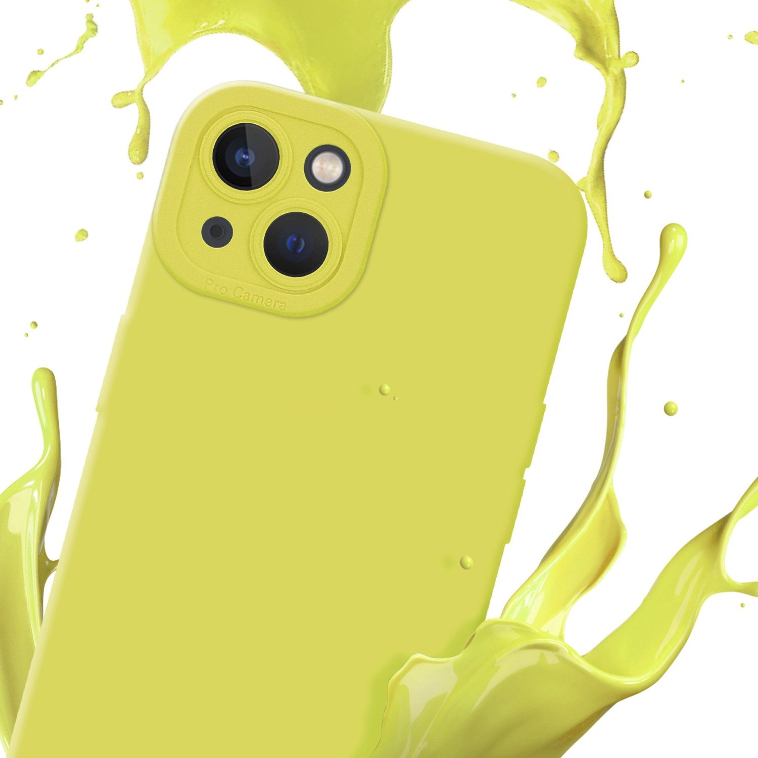 Cadorabo Handyhülle für iPhone 14 Hülle Apple iPhone 14, Hülle Schutzhülle TPU Silikon Case Cover