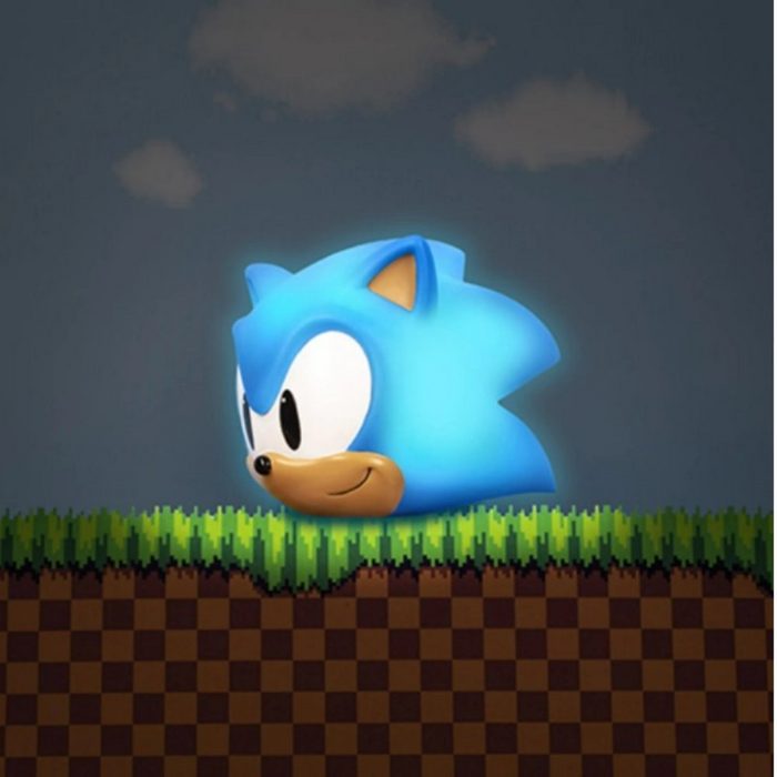 Fizz creations Nachtlicht Sonic the Hedgehog – Sonic Nachtlicht LED fest integriert