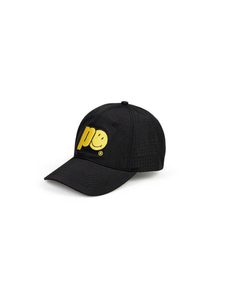 Baseball Cap x Smiley Performance mit Logo (Polyester) schwarz - 1 Stück