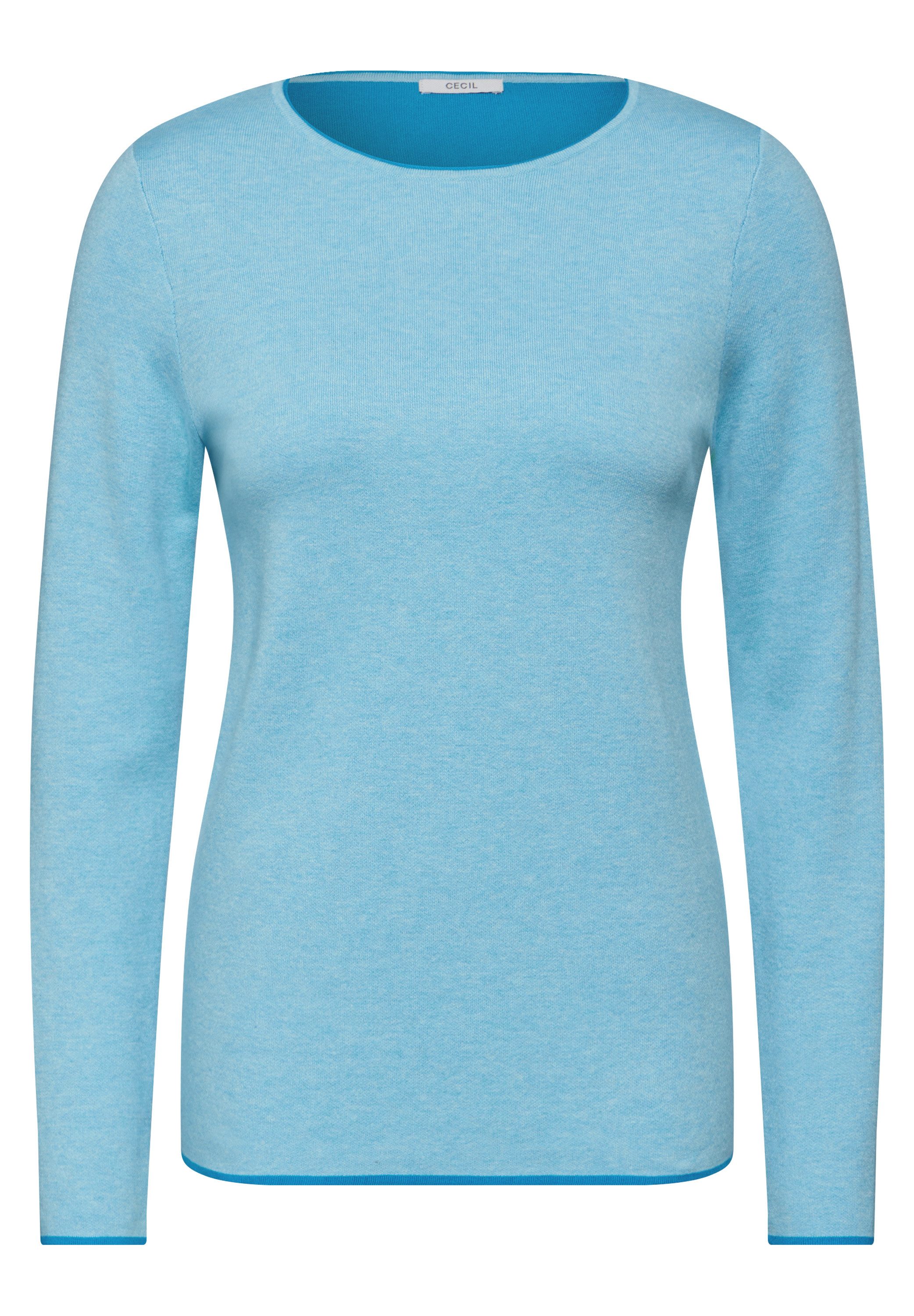 CECIL Strickpullover mit U-Boot-Ausschnitt