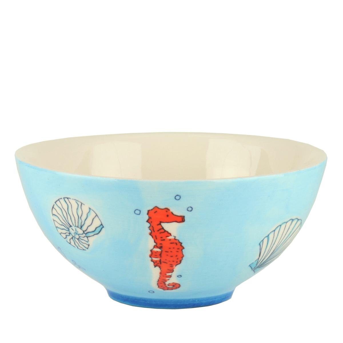 Mila Müslischale Mila Keramik-Schale Save the Ocean, Keramik, (Stück)