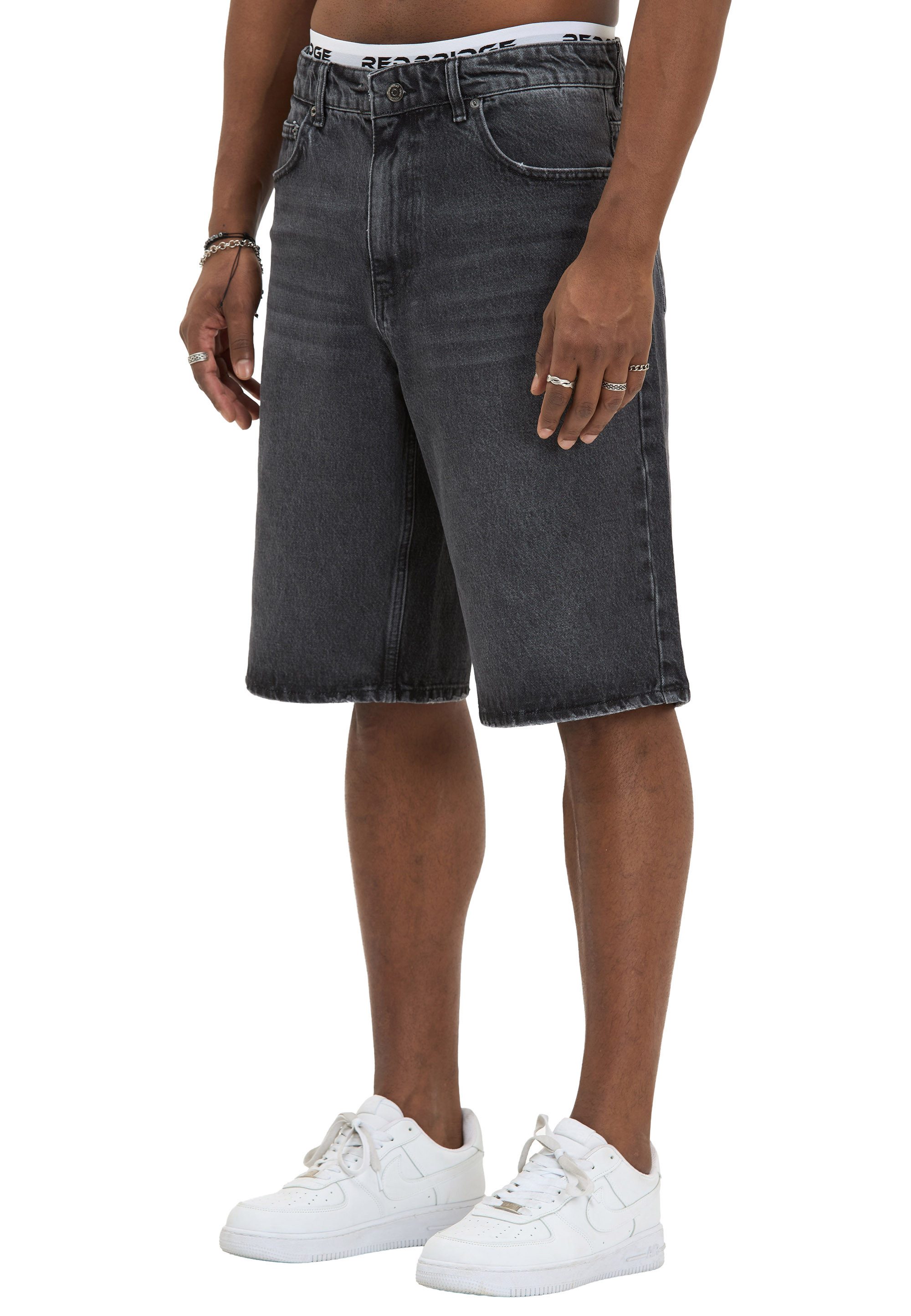 RedBridge Jeansshorts by Denim House Baggy Jeans Shorts im Vintage Look 5-Pocket-Design