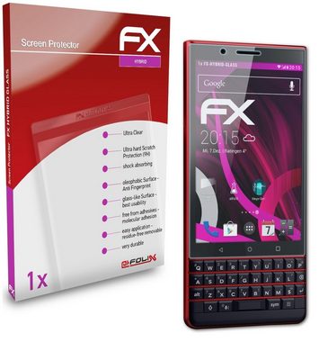 atFoliX Schutzfolie Panzerglasfolie für Blackberry Key2 LE, Ultradünn und superhart