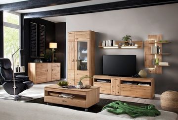 MCA furniture Lowboard TV-Board Ravello 2, Balkeneiche Bianco