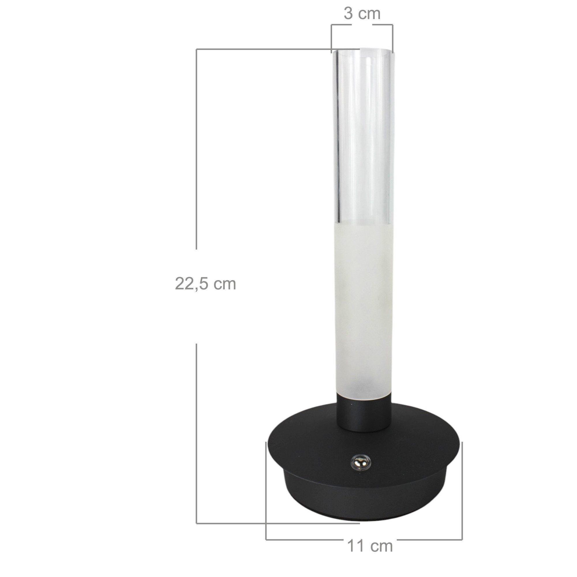 Arnusa Tischleuchte Akku Tischlampe kabellos Vasenlampe günstig online kaufen