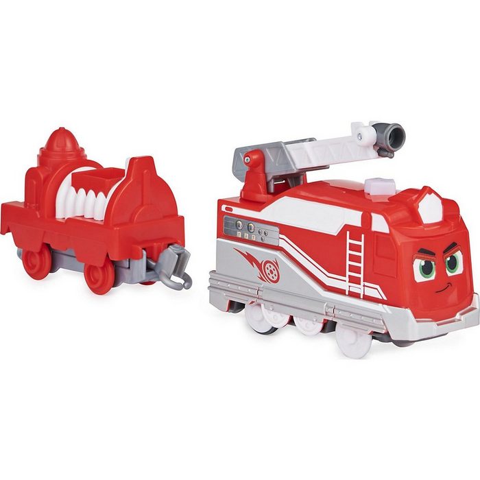 Spin Master Spielzeug-Eisenbahn Mighty Express Motorisierter Zug Roter Retter mit