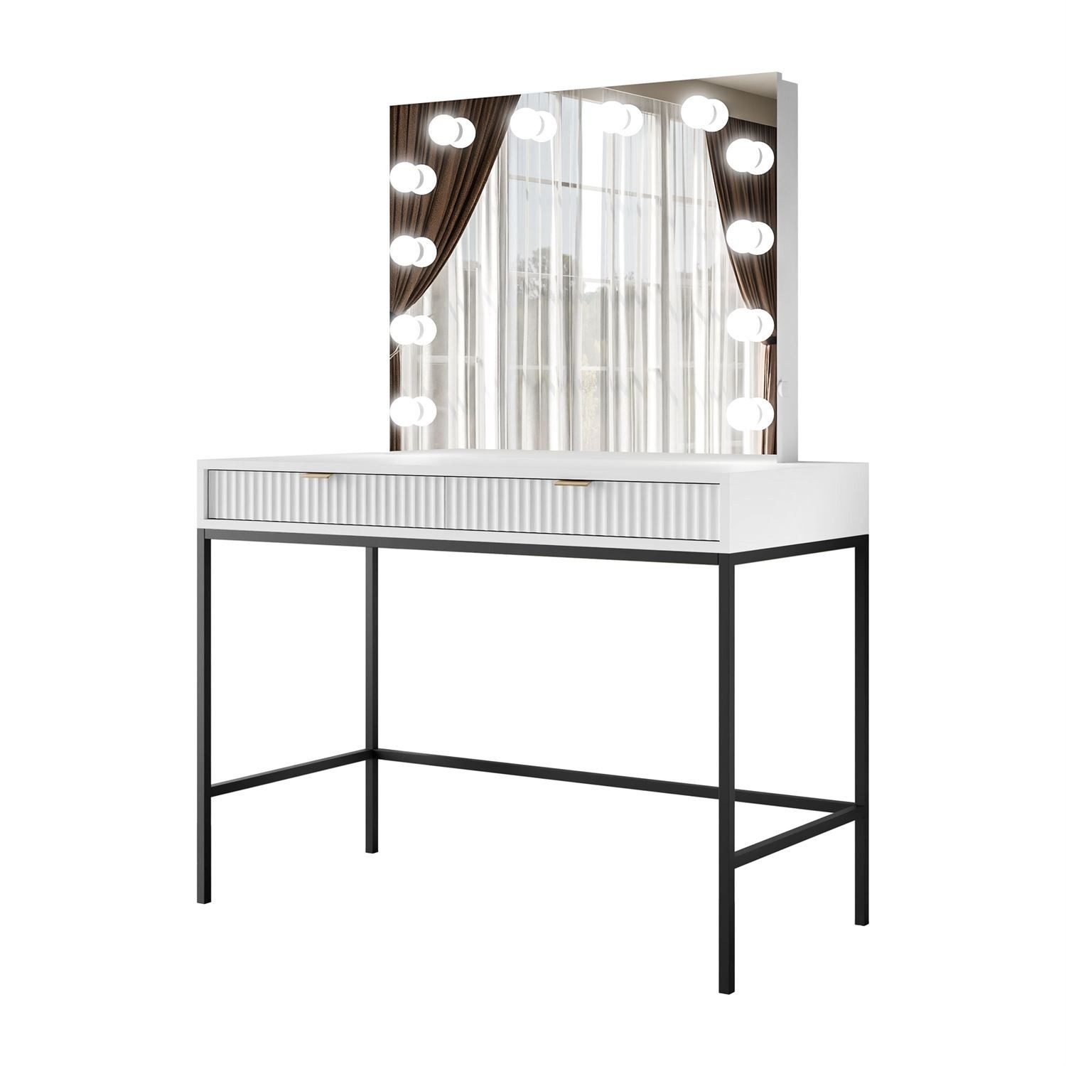 Lookway Schminktisch mit Spiegel CORTADO ELITE, Breite 104 cm