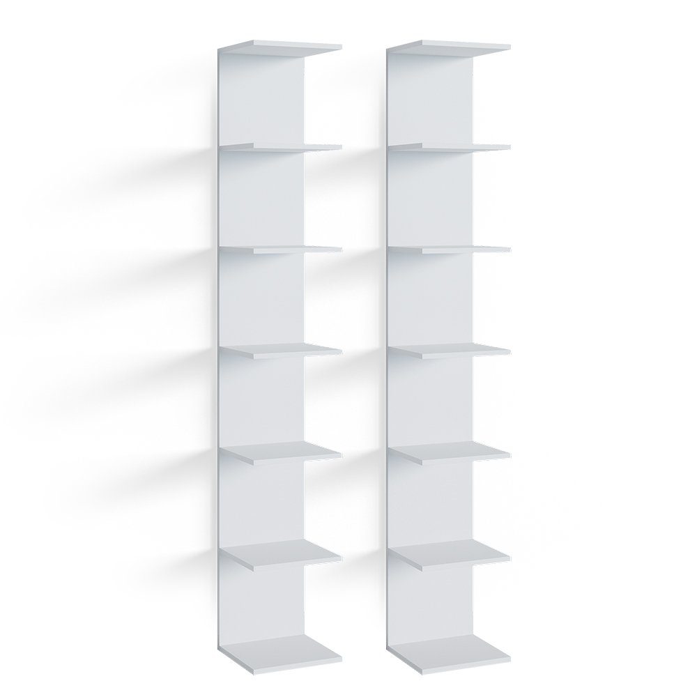 Vicco Bücherregal Paolo, Weiß, 28 x günstig online kaufen