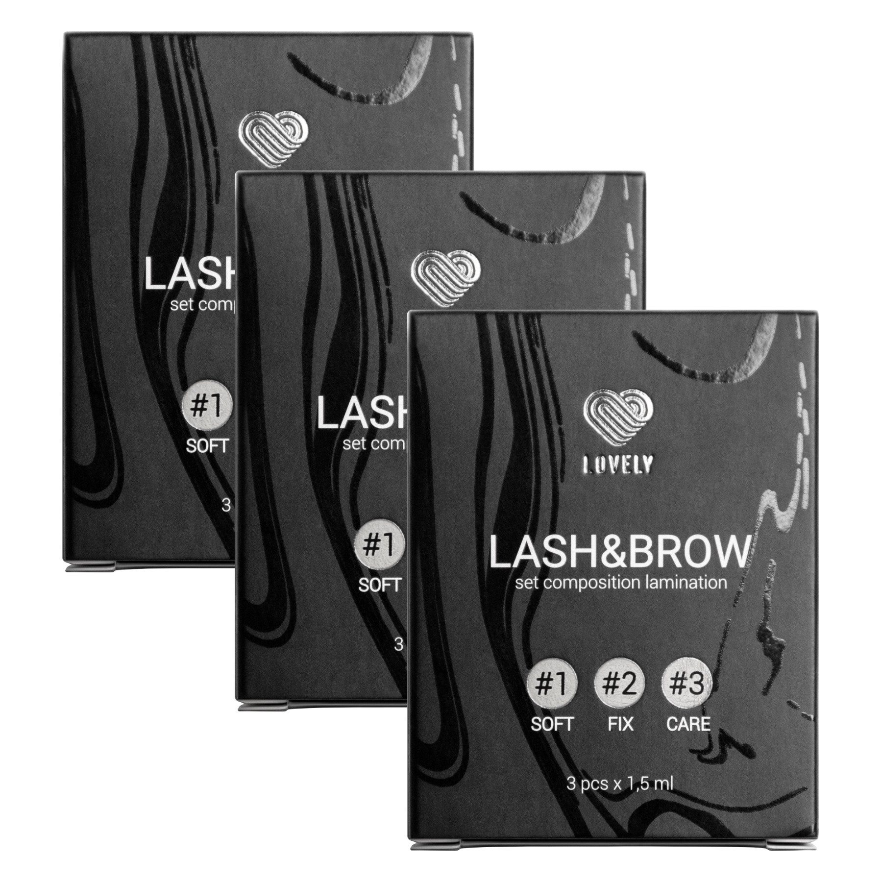 Einzelwimpern Wimpernlifting Augenbrauen Wimpern Laminierung Lash Brow Kleber Lovely