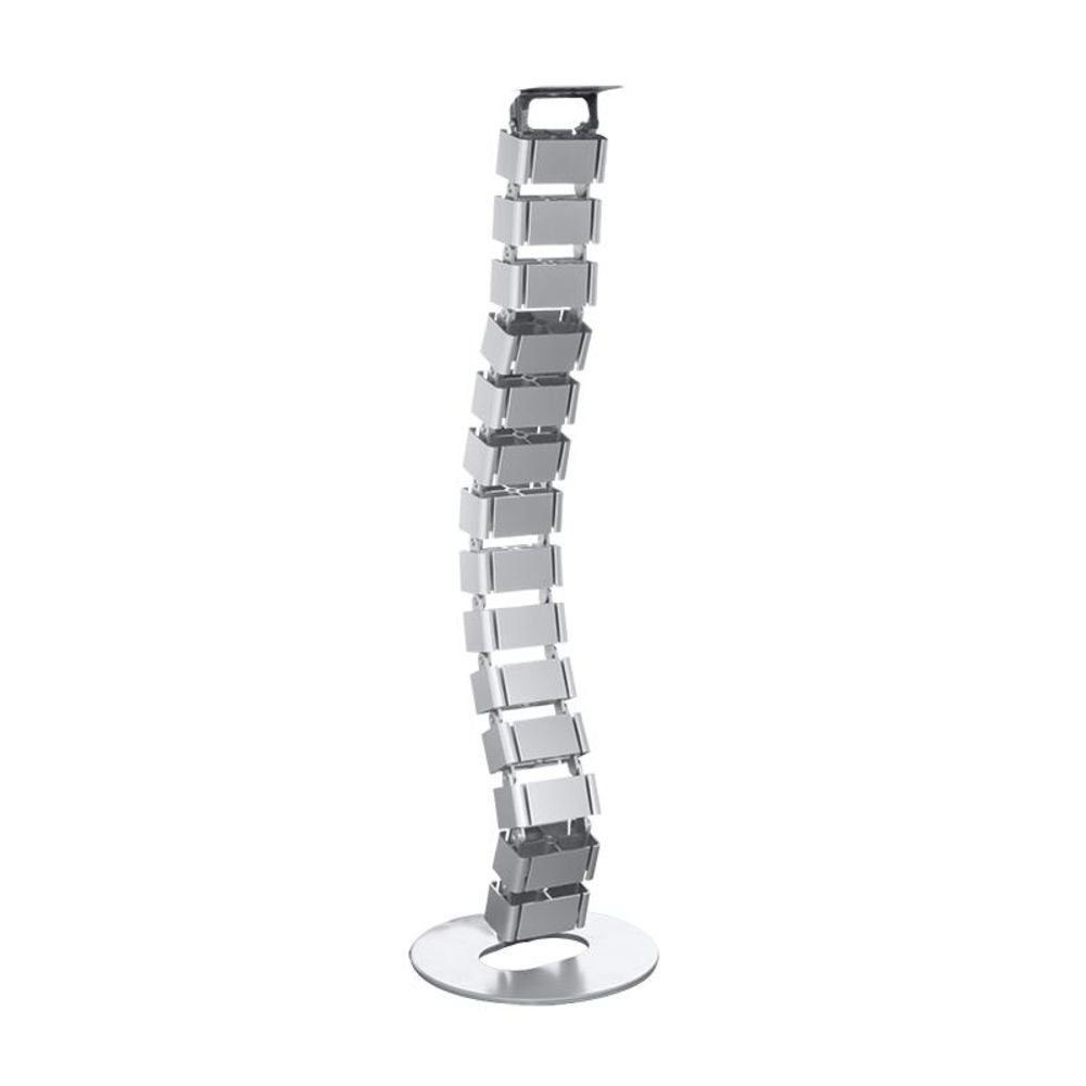LogiLink Kabelkanal Flexibler Kabelschlauch, 800 x 68 mm Silber
