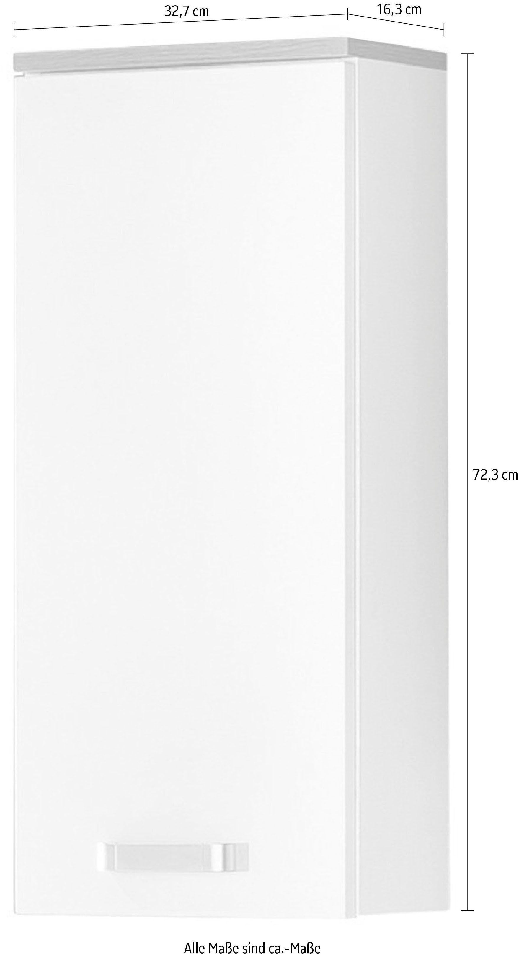Schildmeyer Hängeschrank Malina, Hängeschrank, Made in Germany, B: 32,7 cm Solide Verarbeitung - Dieses Produkt ist in Deutschland gefertigt