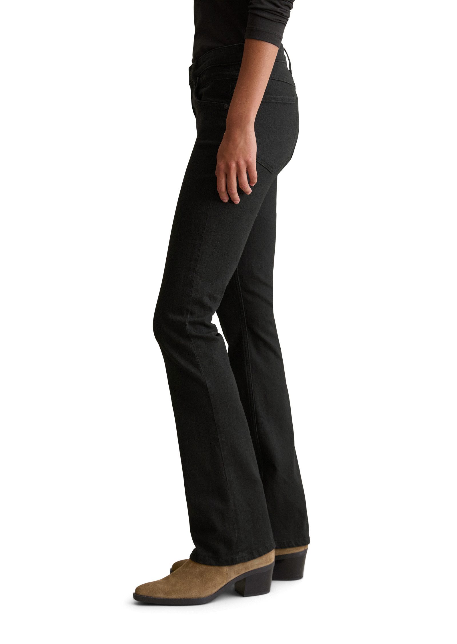 Marc O'Polo DENIM Bootcut-Jeans aus superstretchigem Organic Cotton-Mix günstig online kaufen