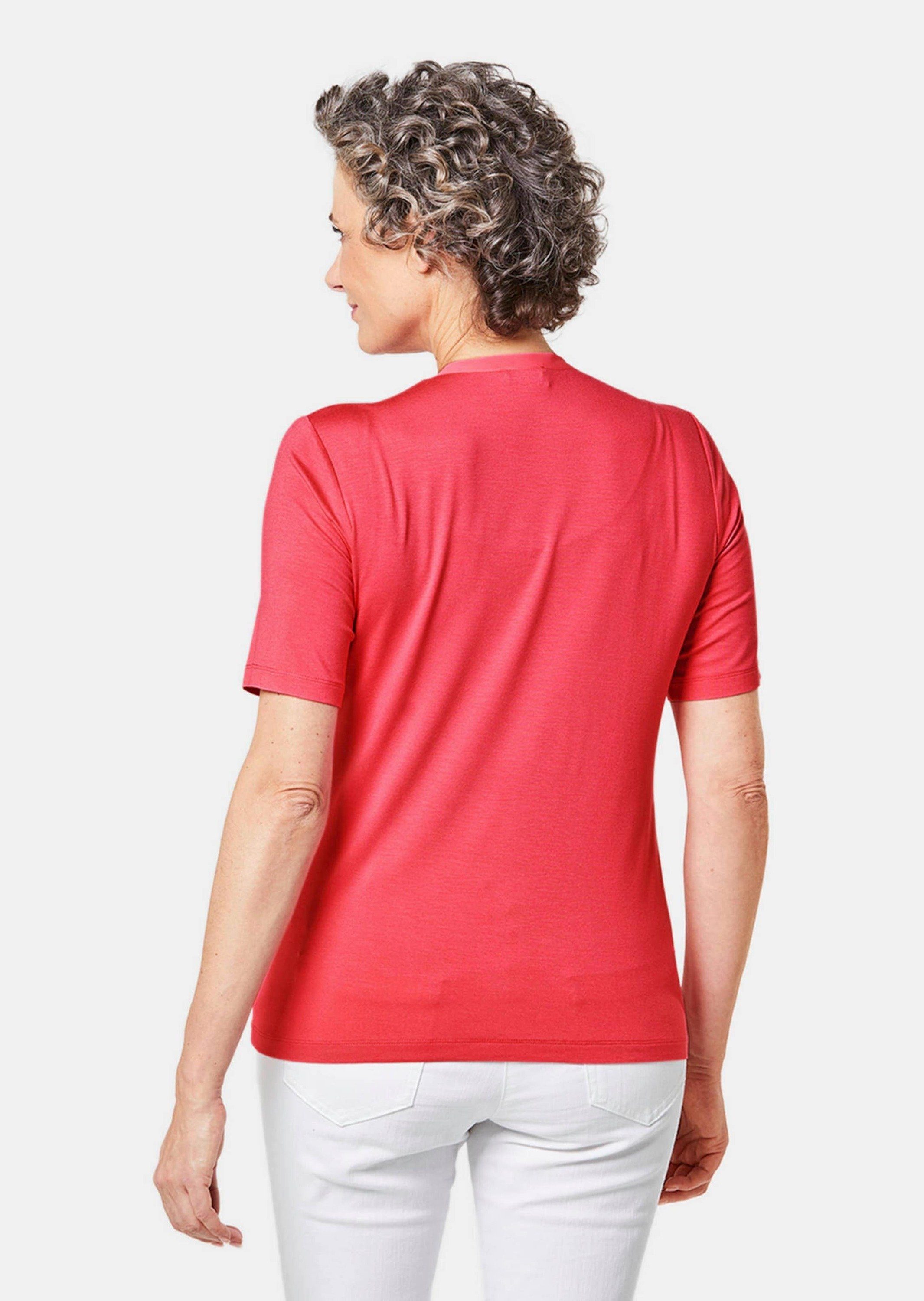 GOLDNER T-Shirt Shirt mit Schluppe günstig online kaufen