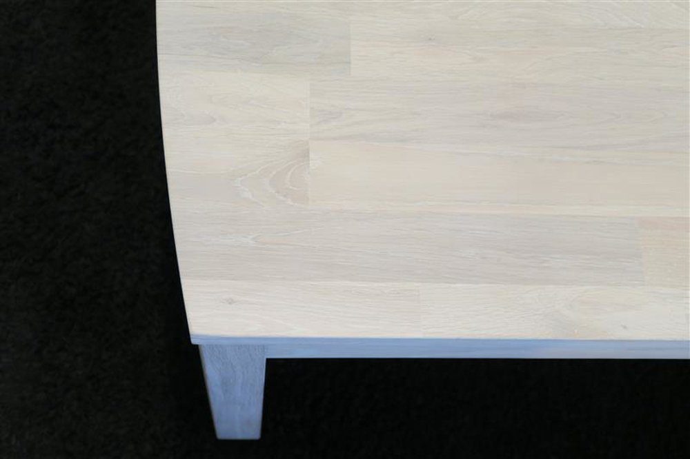 ebuy24 in 80x140 cm Couchtisch weiß gelaugter Veneto Wohnzimmertisch (1-St)