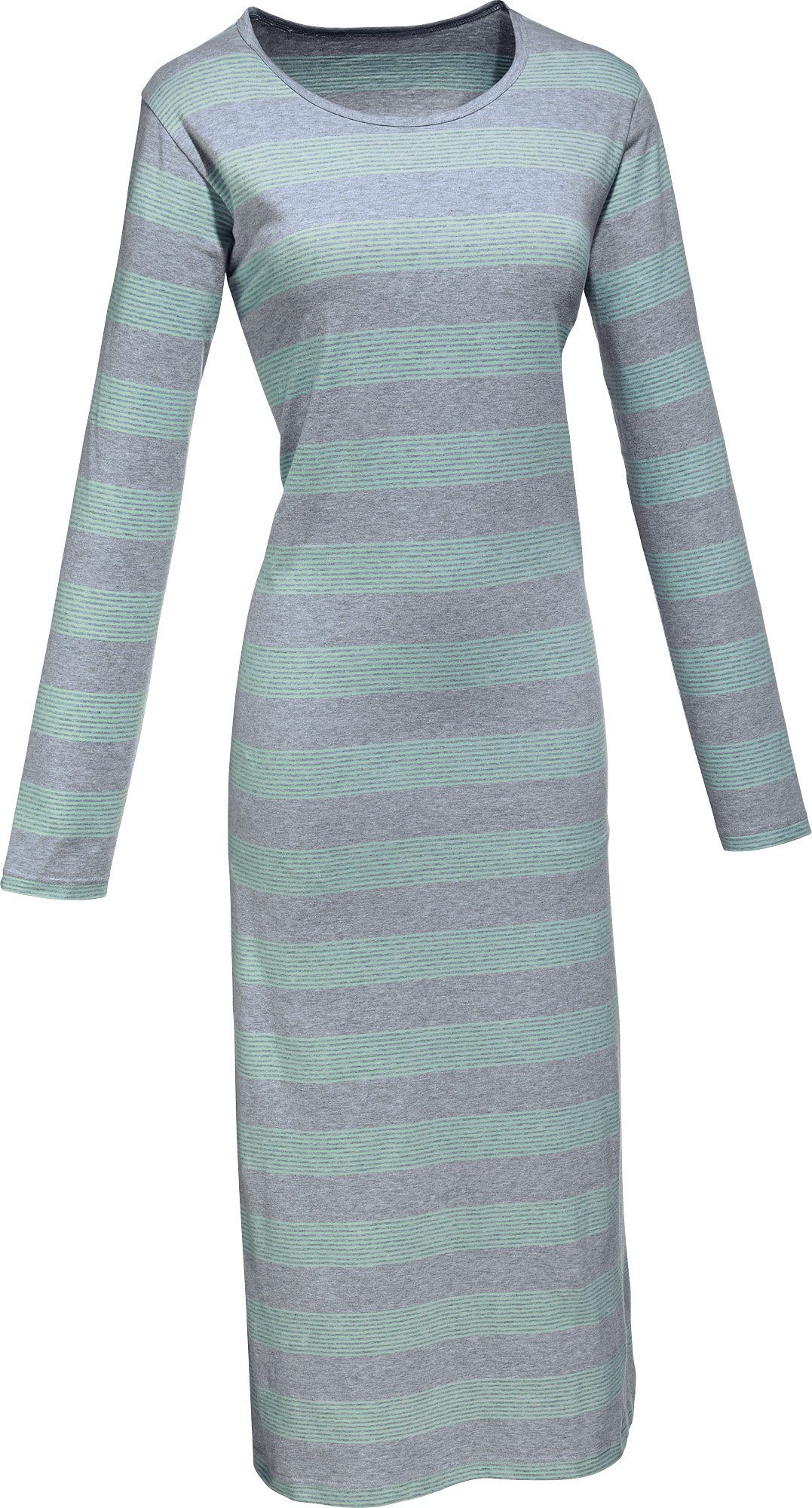REDBEST Nachthemd Damen-Nachthemd Single-Jersey Streifen günstig online kaufen