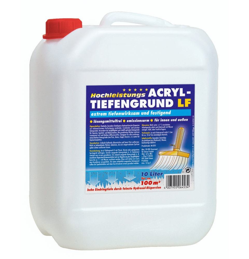 decotric® Tiefengrund Decotric Hochleistungs Acryl-Tiefengrund 10 L