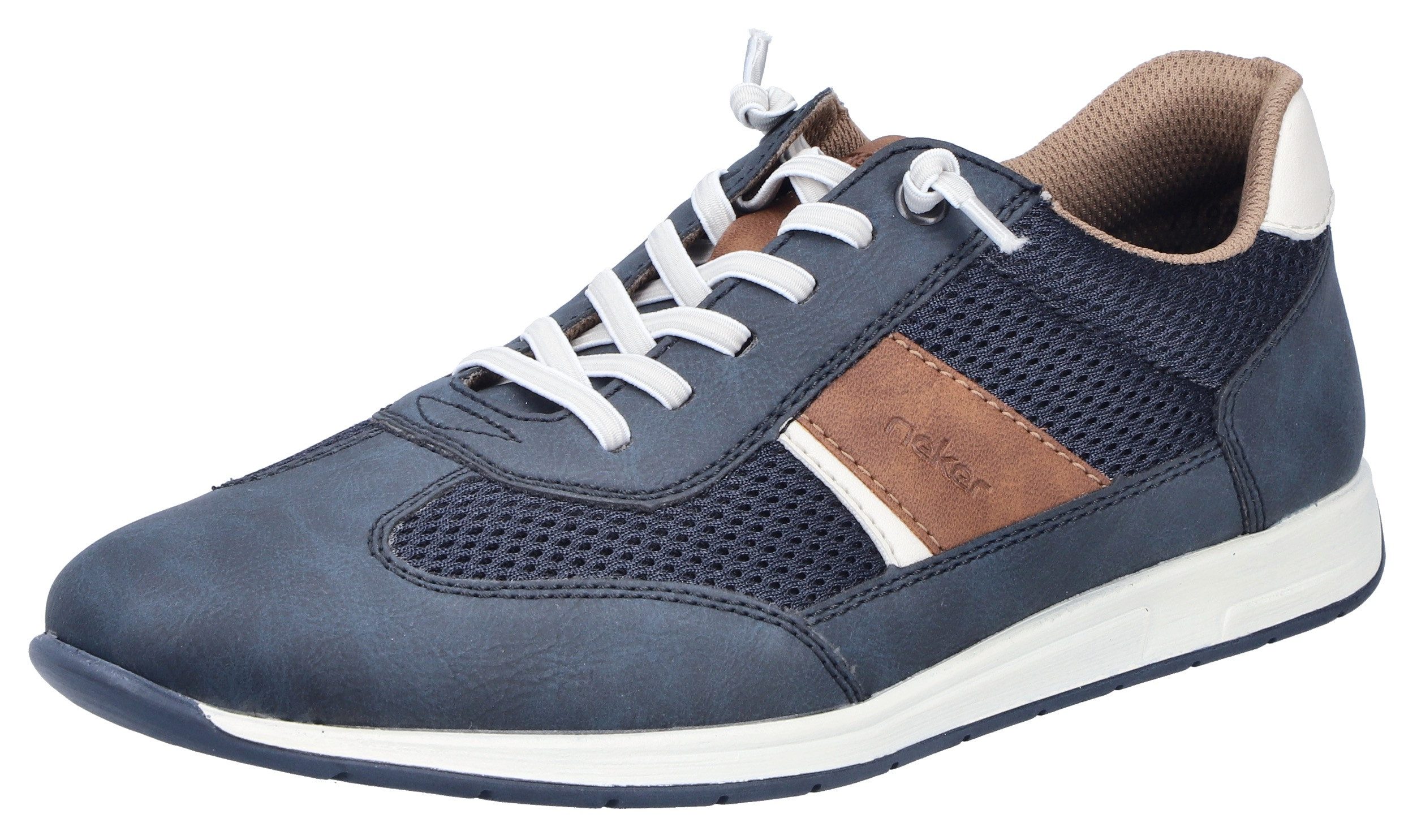 Rieker Slip-On Sneaker Slipper, Freizeitschuh, Halbschuh zum Schlupfen