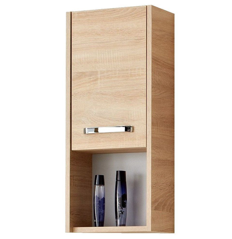 Primaster Badezimmer-Set Primaster Wandschrank Berlin eiche 70 x 30 x 16 cm
