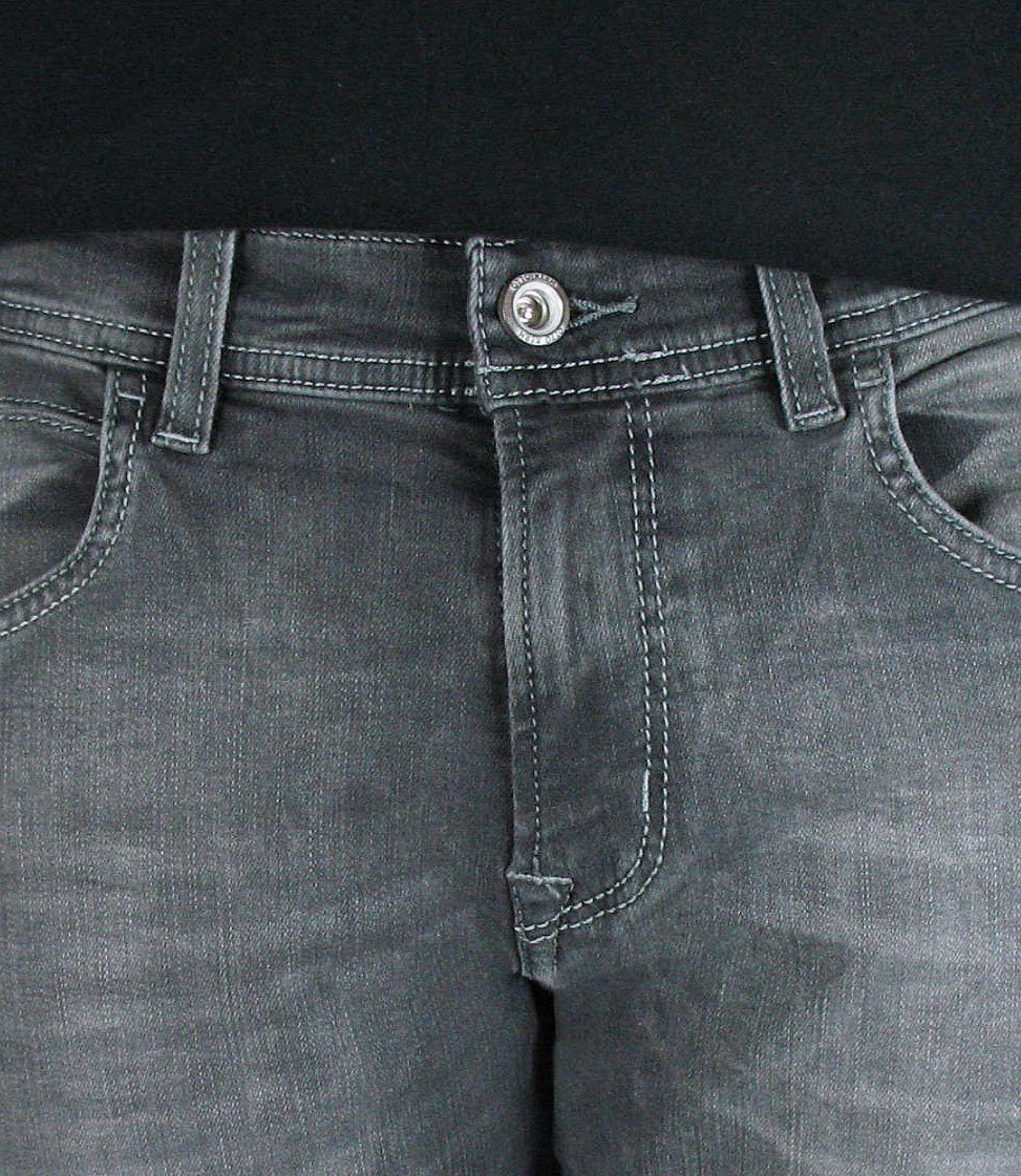 Otto Kern Kern Grey Ray Denim Stretch Wash 5-Pocket-Jeans Storm