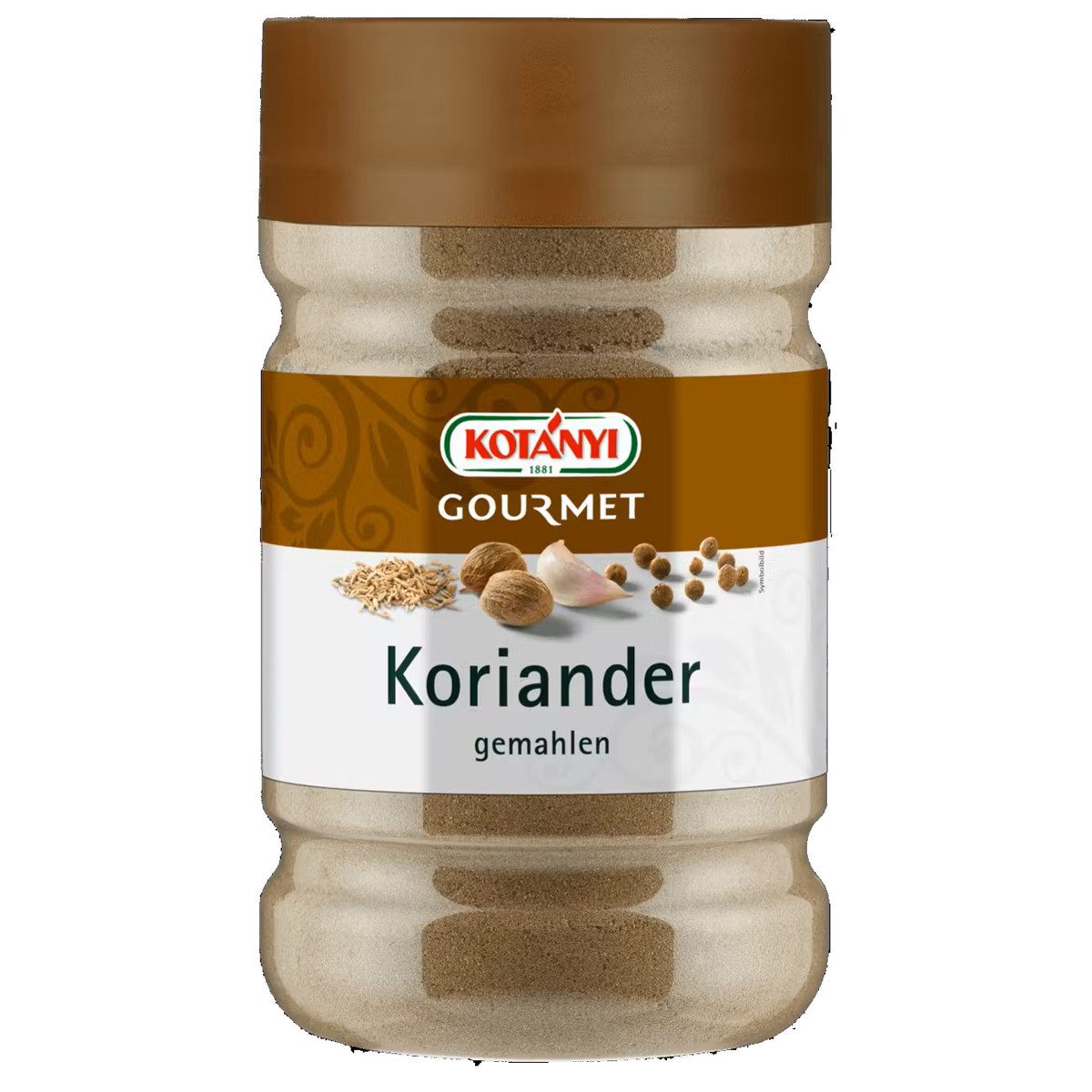 KOTANYI Gewürz, Kotanyi Koriander gemahlen nussig mild würzig orientalisch 151g