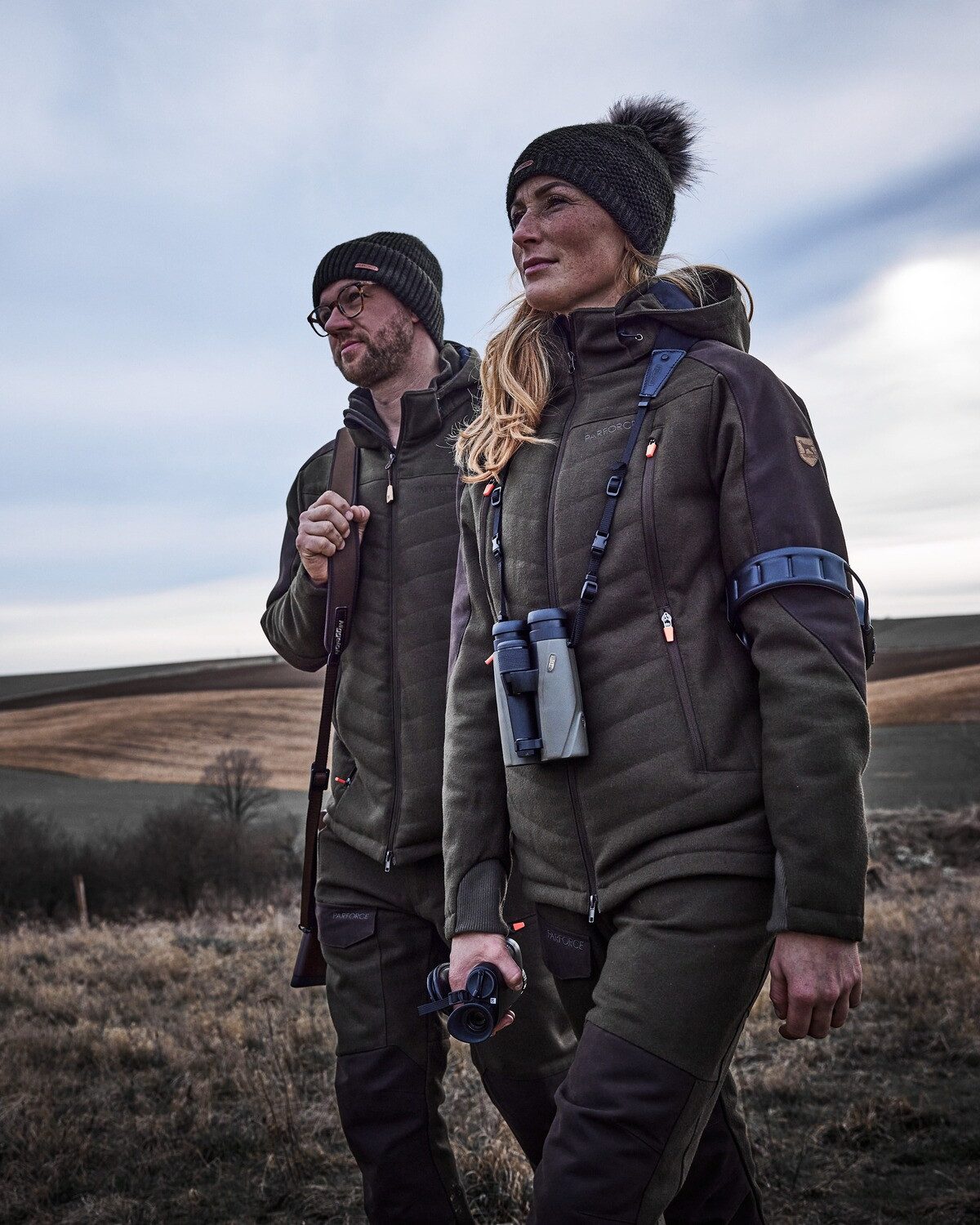 Parforce Ultimate Winterjacke Damen Wolljacke Ryeland Wasserabweisend