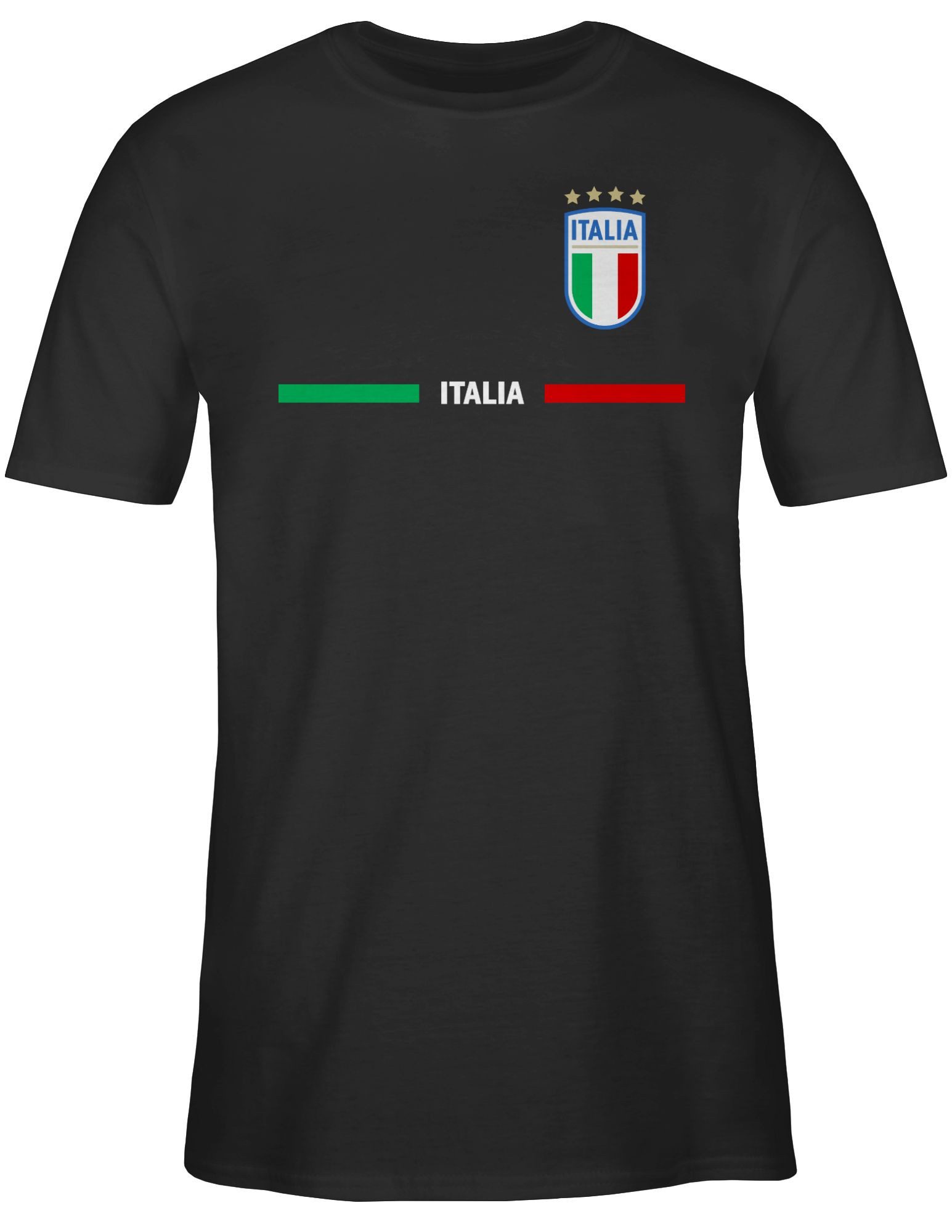 Shirtracer T-Shirt Italien Trikot Wappen, Italia mit Stolz, Italienisches F günstig online kaufen