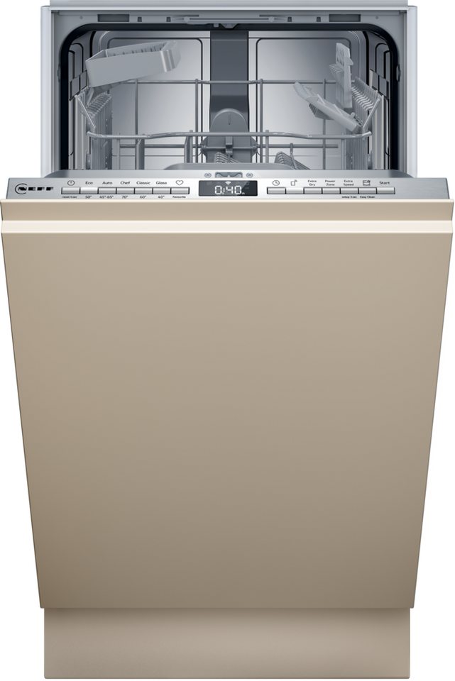 NEFF vollintegrierbarer Geschirrspüler N 30 S853HKX21E, 10 Maßgedecke