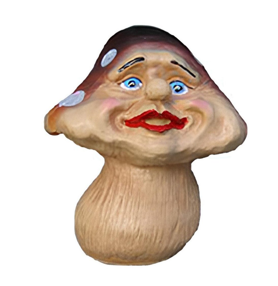 Skulptur Pilz Haus Statue Garten Figuren Deko Statuen und Figuren