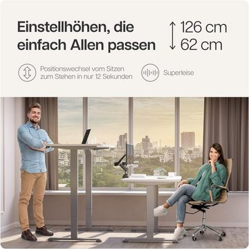 Desktronic Schreibtisch HomePro – Elektrisch Höhenverstellbarer Schreibtisch