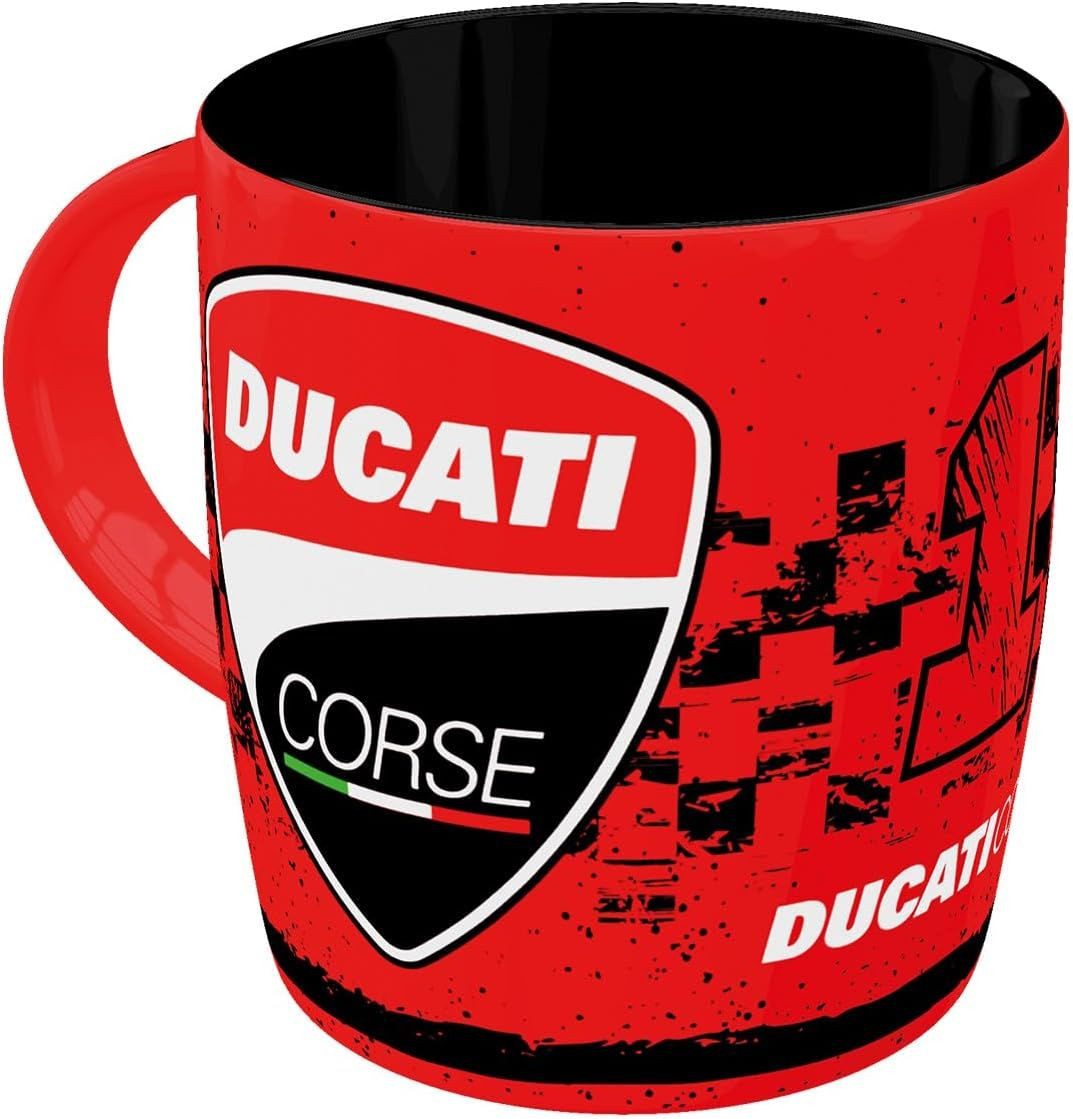 Nostalgic-Art Tasse Kaffeetasse - Ducati Corse - Logo Racing