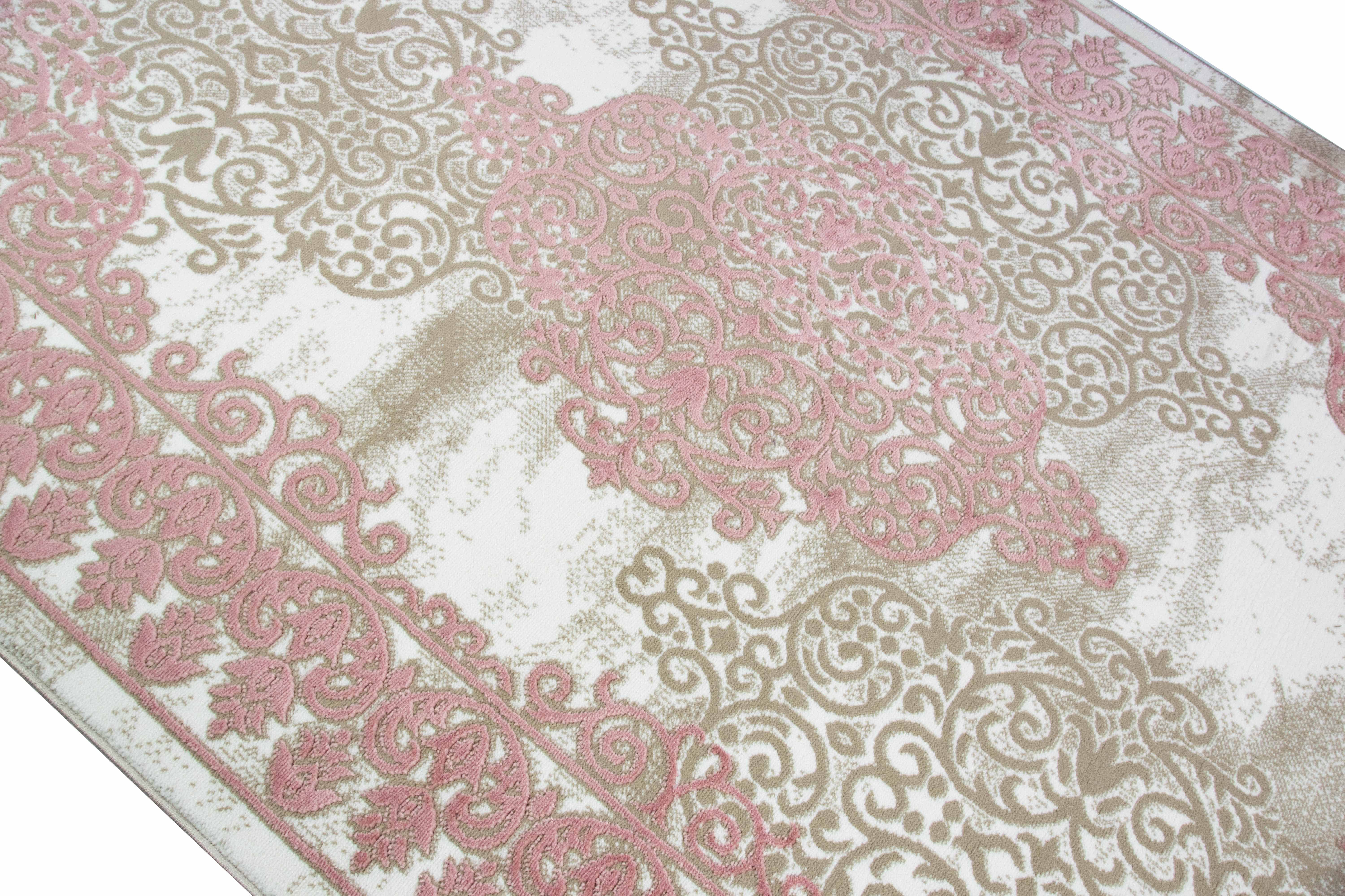 TeppichHome24 Teppich Teppich Vintage in Rosa günstig online kaufen