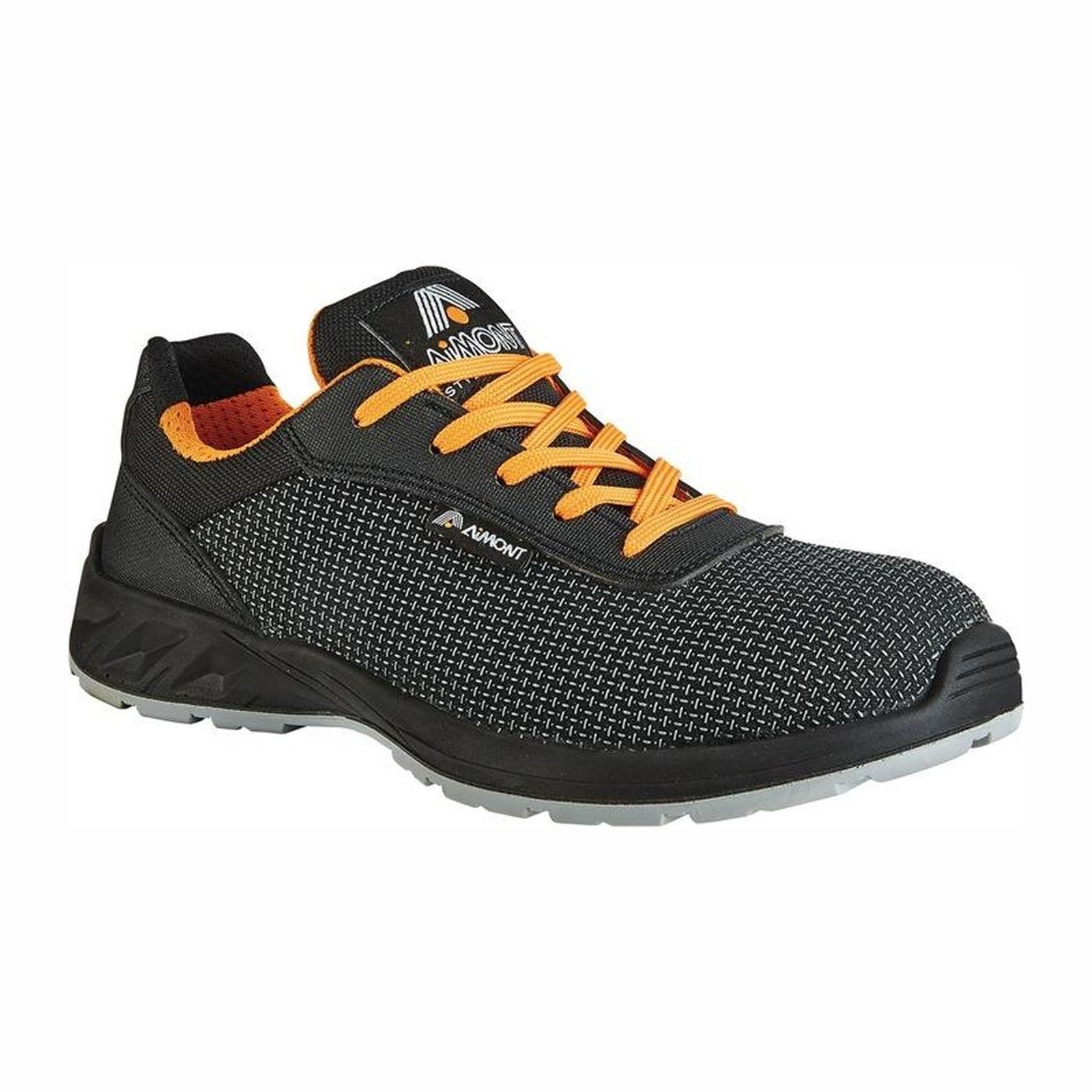 AIMONT Sicherheitsschuh Diamont HAVOC Größe 42 schwarz / orange -... Arbeitsschuh