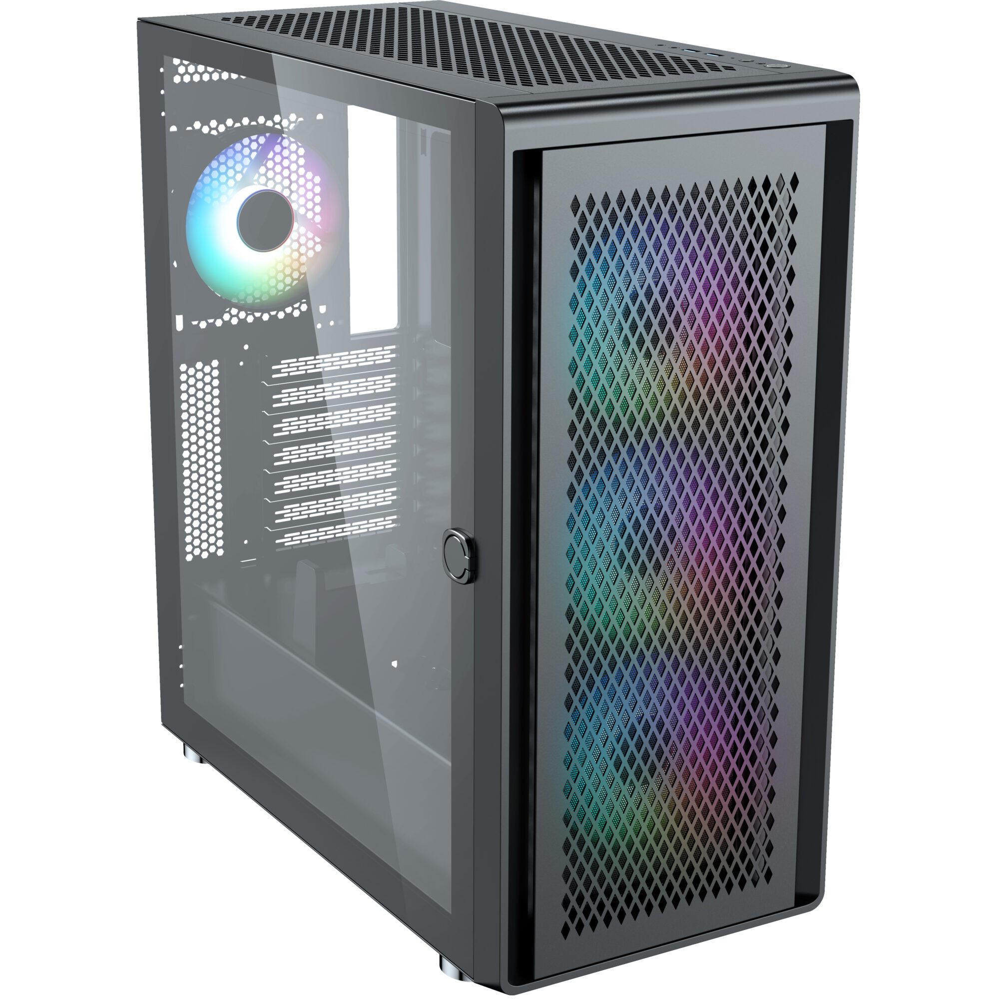 Silentware PC-Gehäuse Silentware Air 100, Tower-Gehäuse, (Tempered