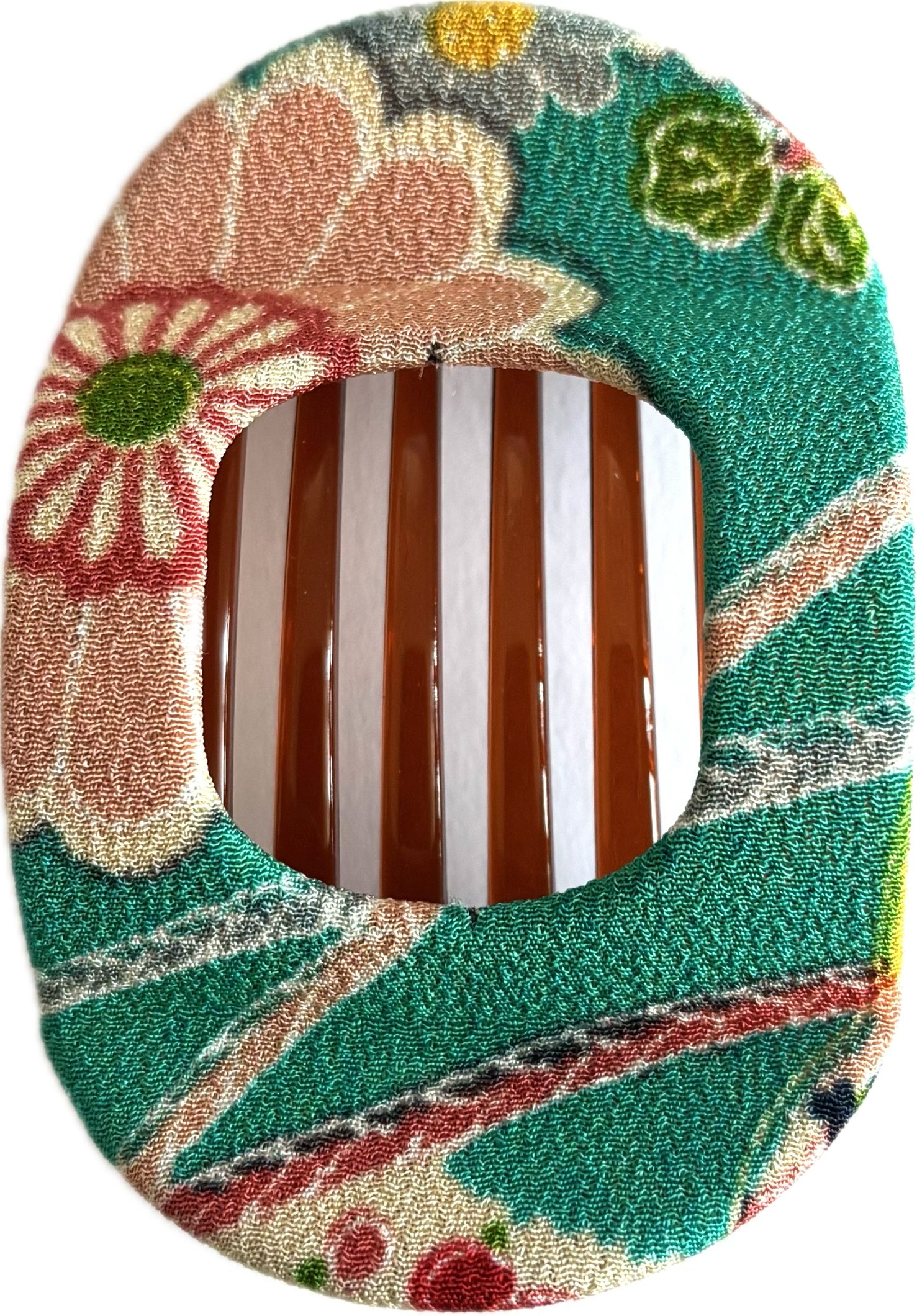 LK Trend & Style Haarklammer Spange, Breiter Clip, großartiges langlebiges Accessoires, Kimono steht für Qualität, Hochwertige Spangen, Kunststoff Clip mit Stoff überzogen