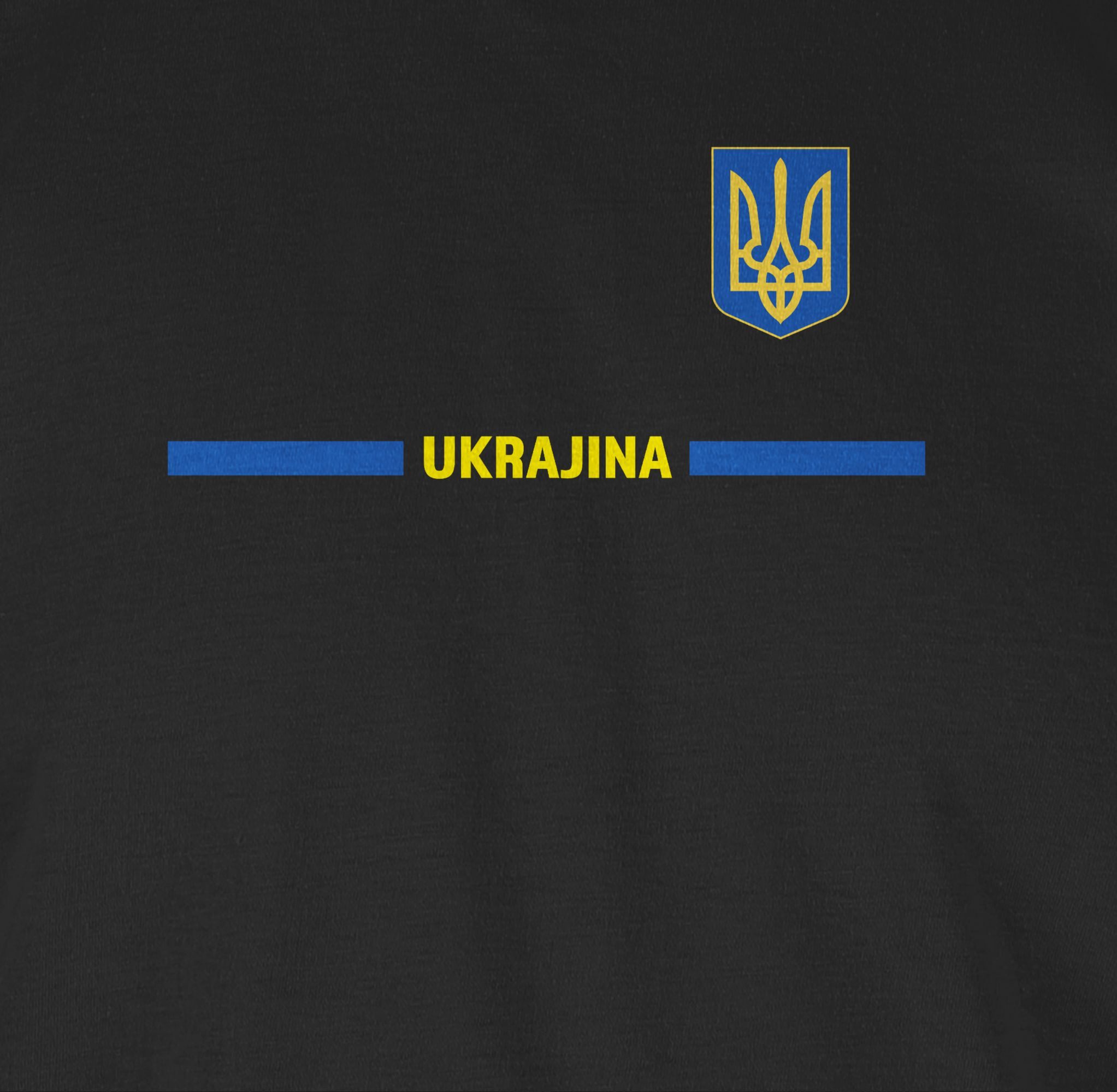 Shirtracer T-Shirt Ukraine Trikot Wappen, Україна mit Stolz, Ukrainisches Fan-Motiv 2026 Fussball WM Fanartikel