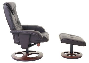 MCW Relaxsessel MCW-C46, Um 360° drehbar, Sessel neigbar, durch Schraubmechanismus feststellbar