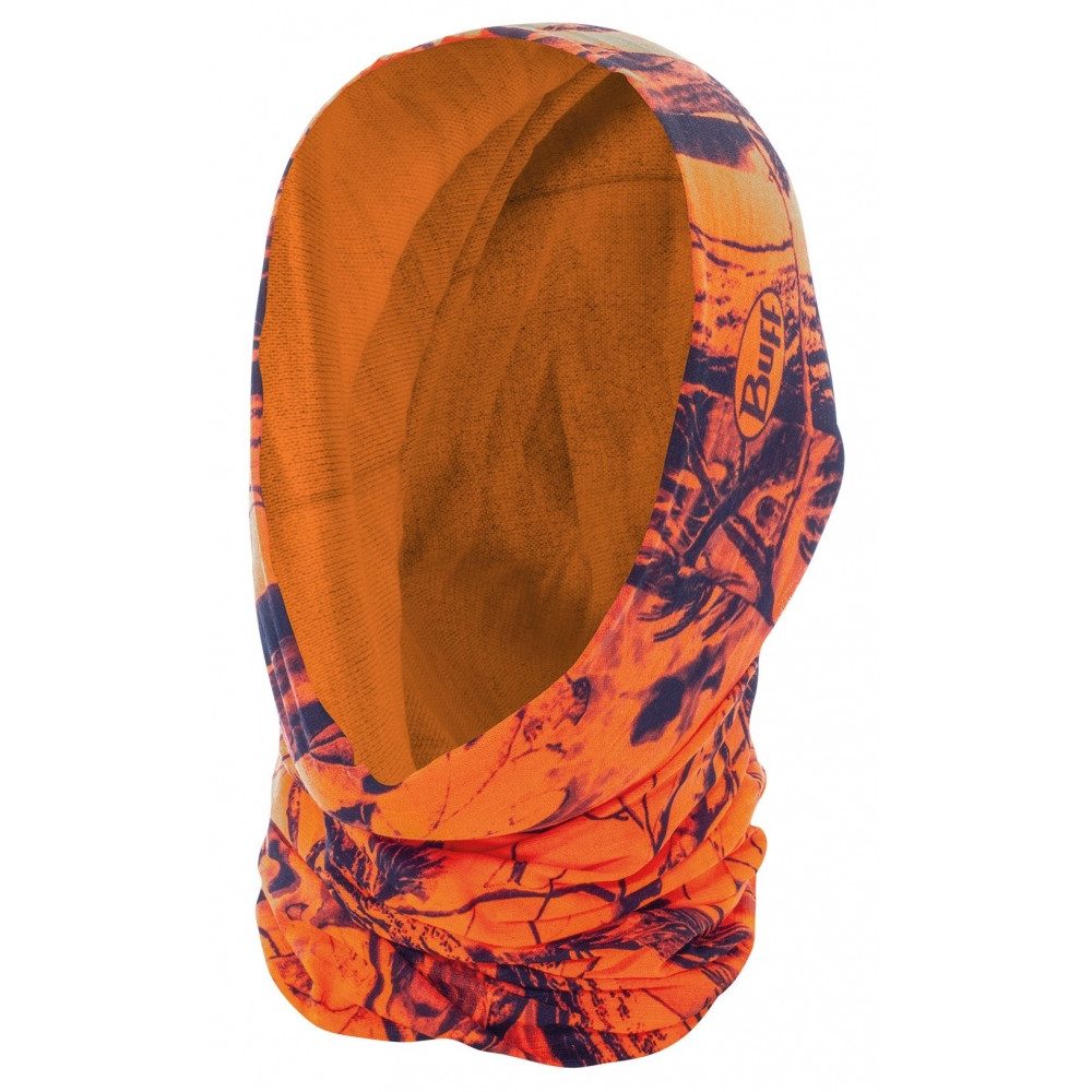 Buff Multifunktionstuch CoolNet UV+ Tuch UV-Schutz, atmungsaktiv, Camo/Orange